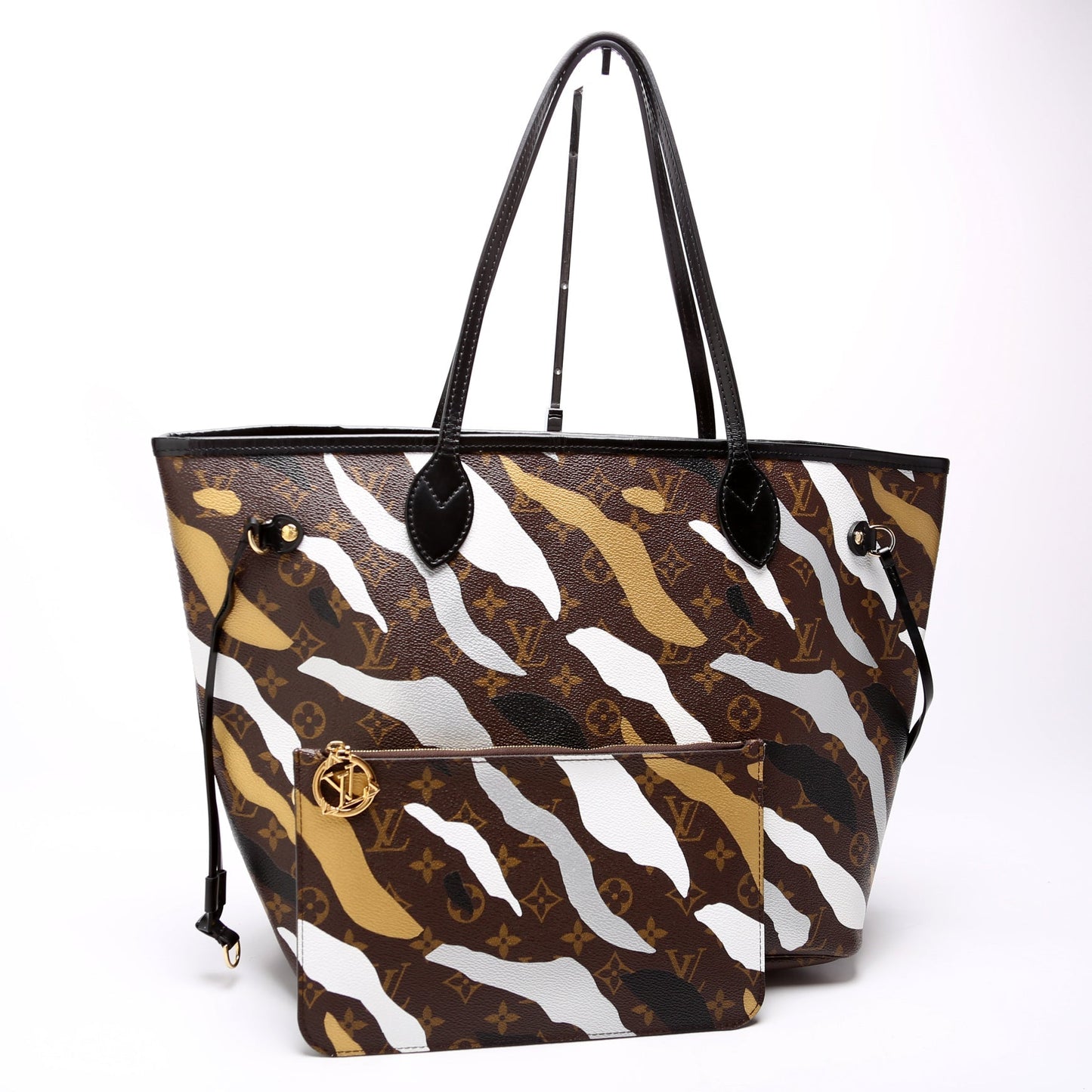 Louis Vuitton Neverfull MM xLOL Tote Bag Pouch 1