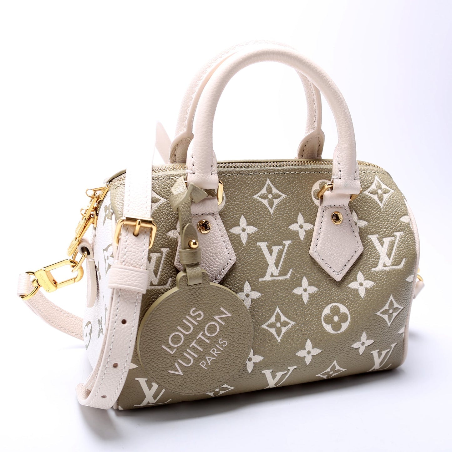 Louis Vuitton Speedy 20 Bandouliere Spring City Green Jewelry