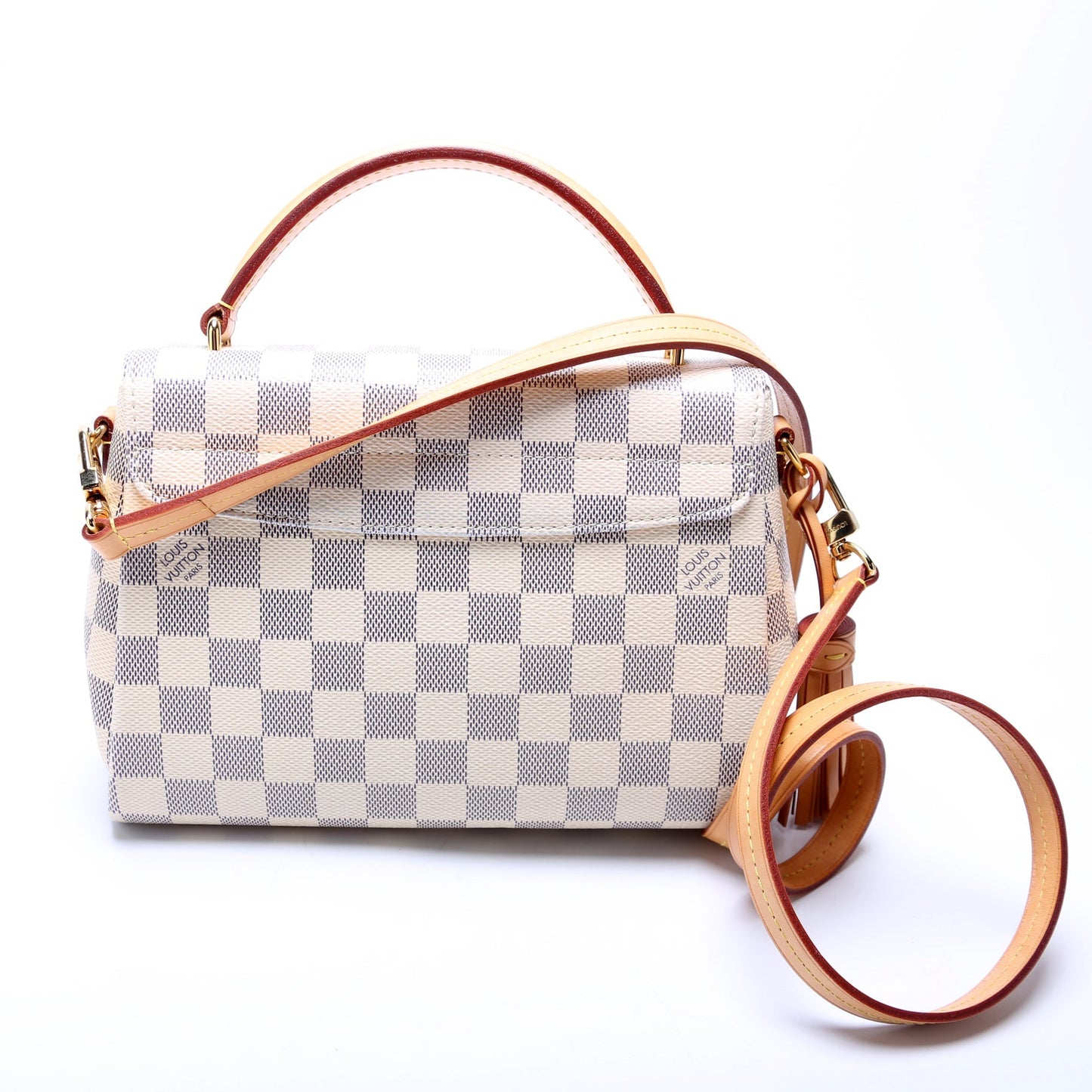 Louis Vuitton Croisette Azur Damier Handbag Azur 18