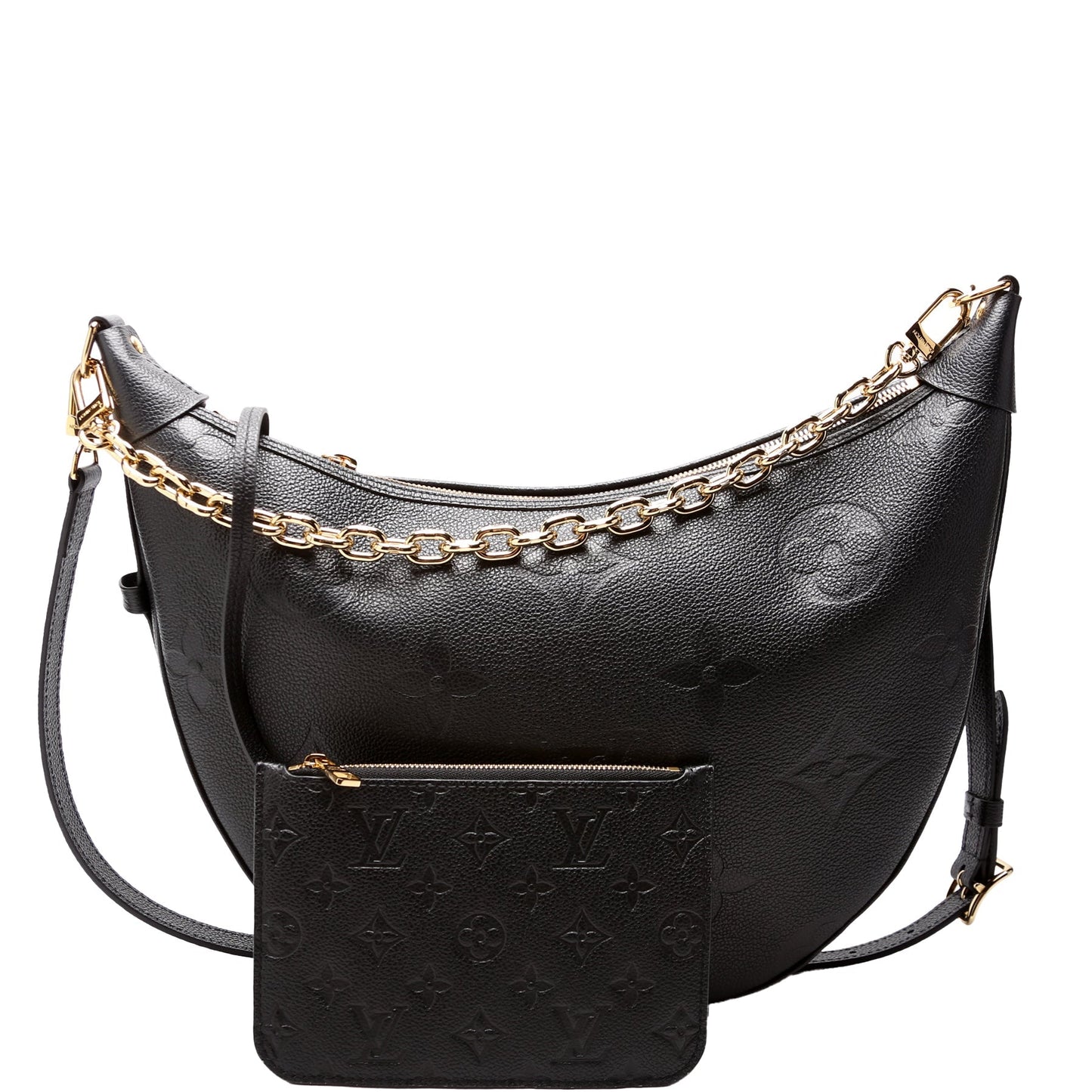 Louis Vuitton Loop Empreinte Black Shoulder Bag