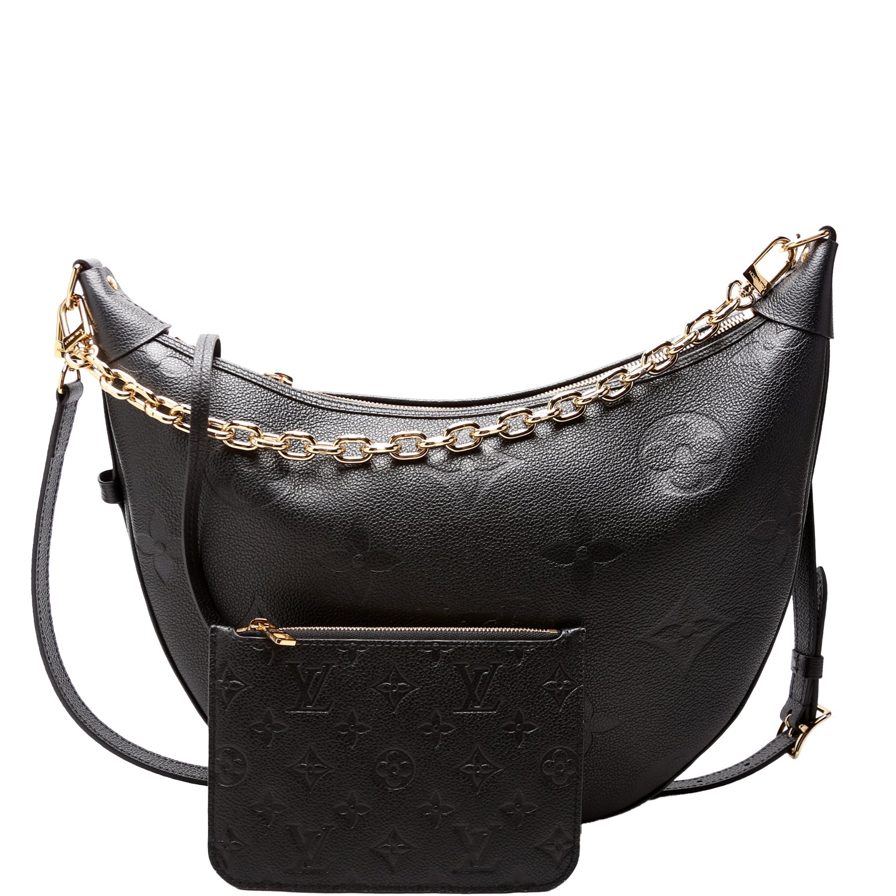 Louis Vuitton Loop Empreinte Black Shoulder Bag