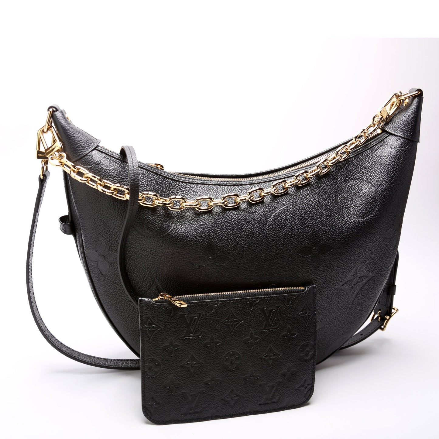 Louis Vuitton Loop Empreinte Black Shoulder Bag