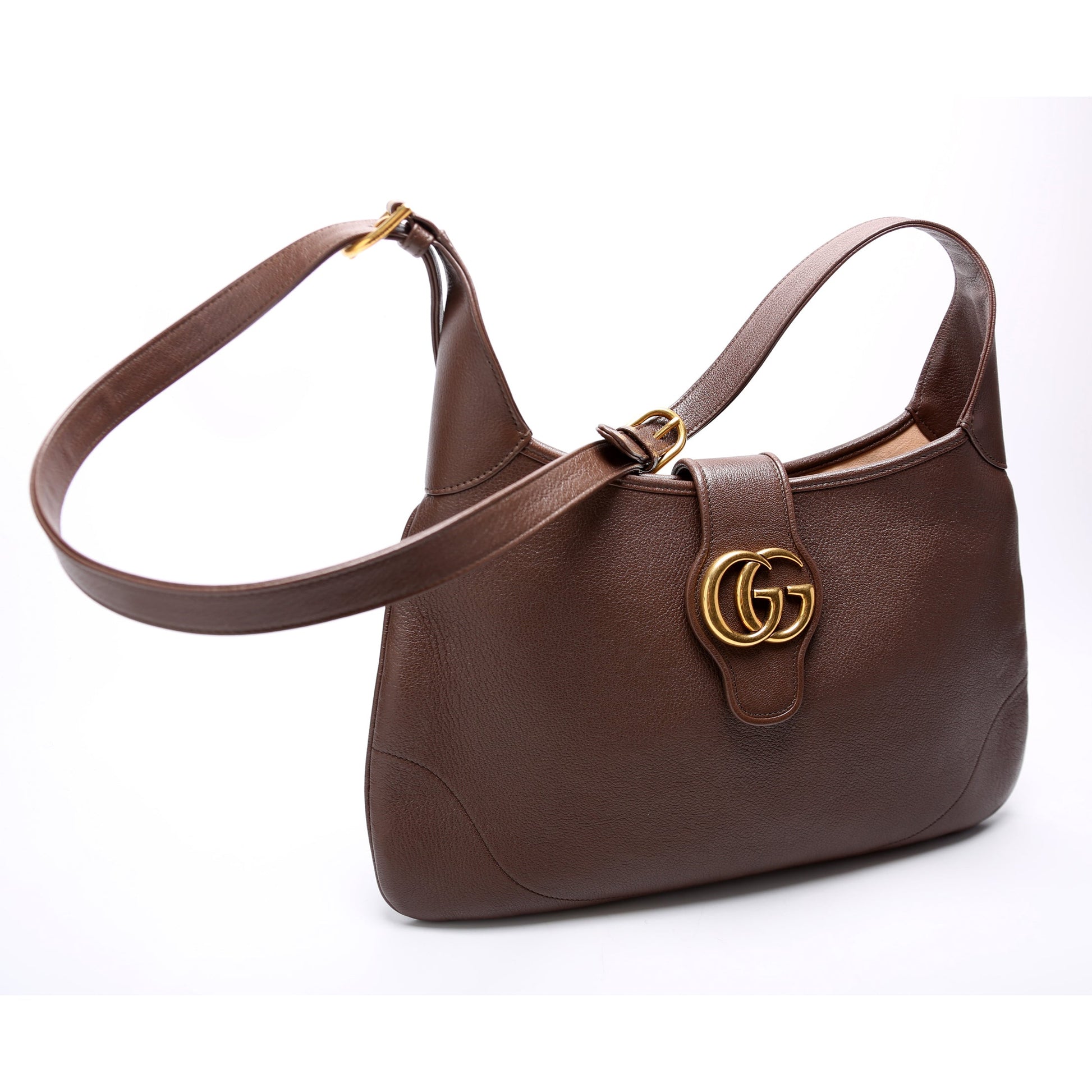 Gucci Aphrodite Brown Medium Shoulder Bag
