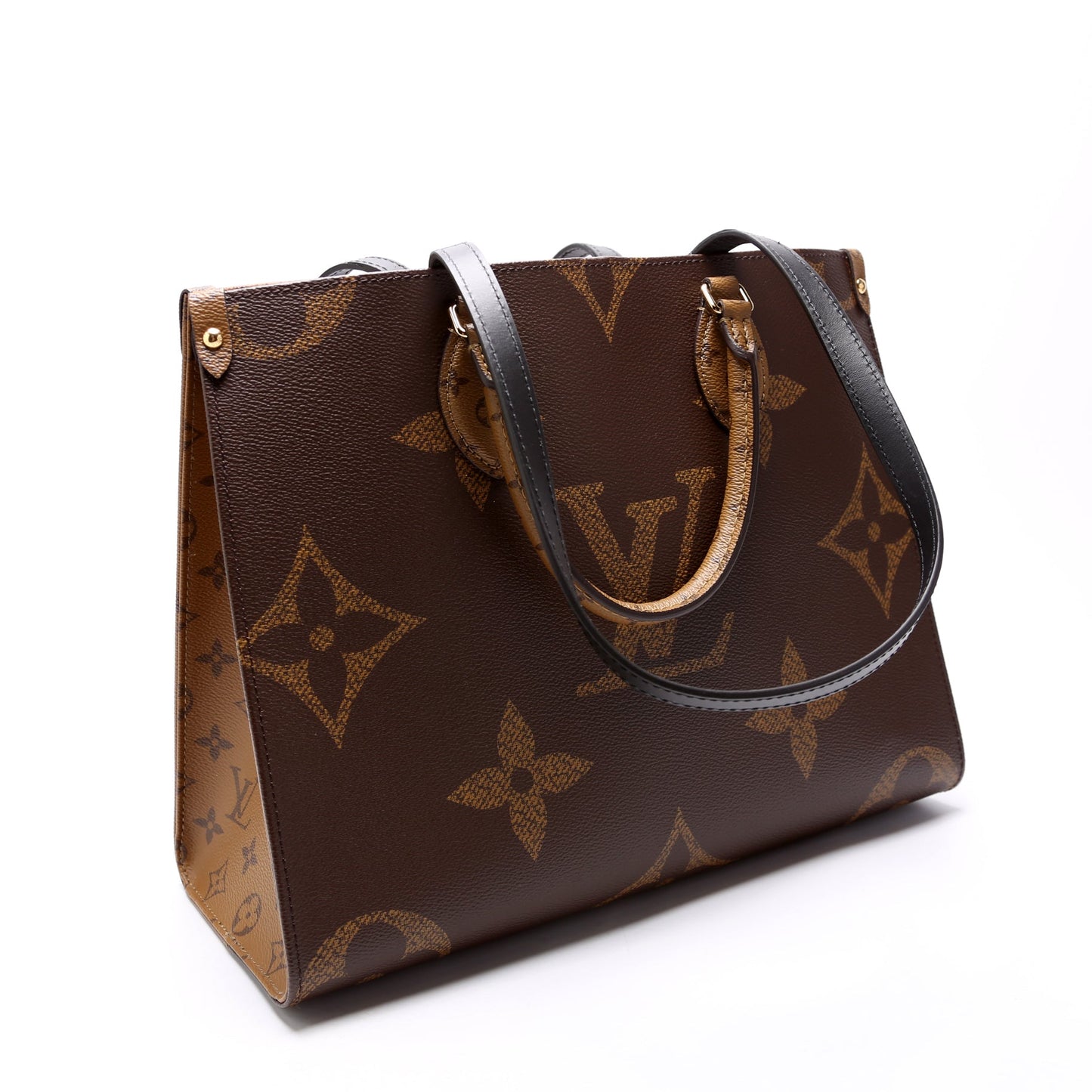 Louis Vuitton ONTEHGO MM Reverse Monogram Handbag