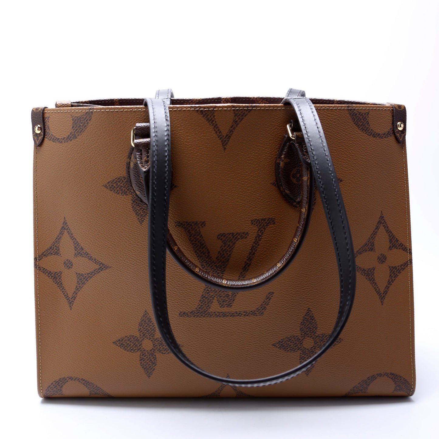 Louis Vuitton ONTEHGO MM Reverse Monogram Handbag