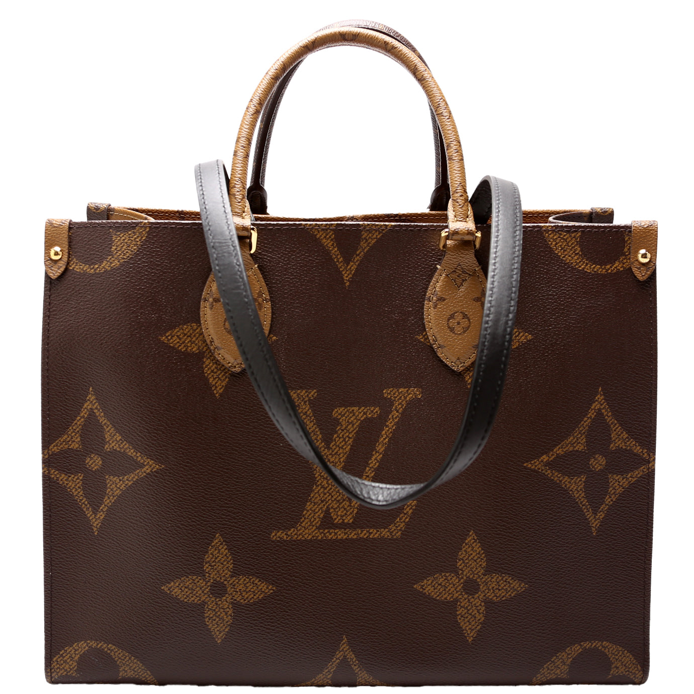 Louis Vuitton ONTHEGO MM Reverse Monogram Handbag Monogram 15
