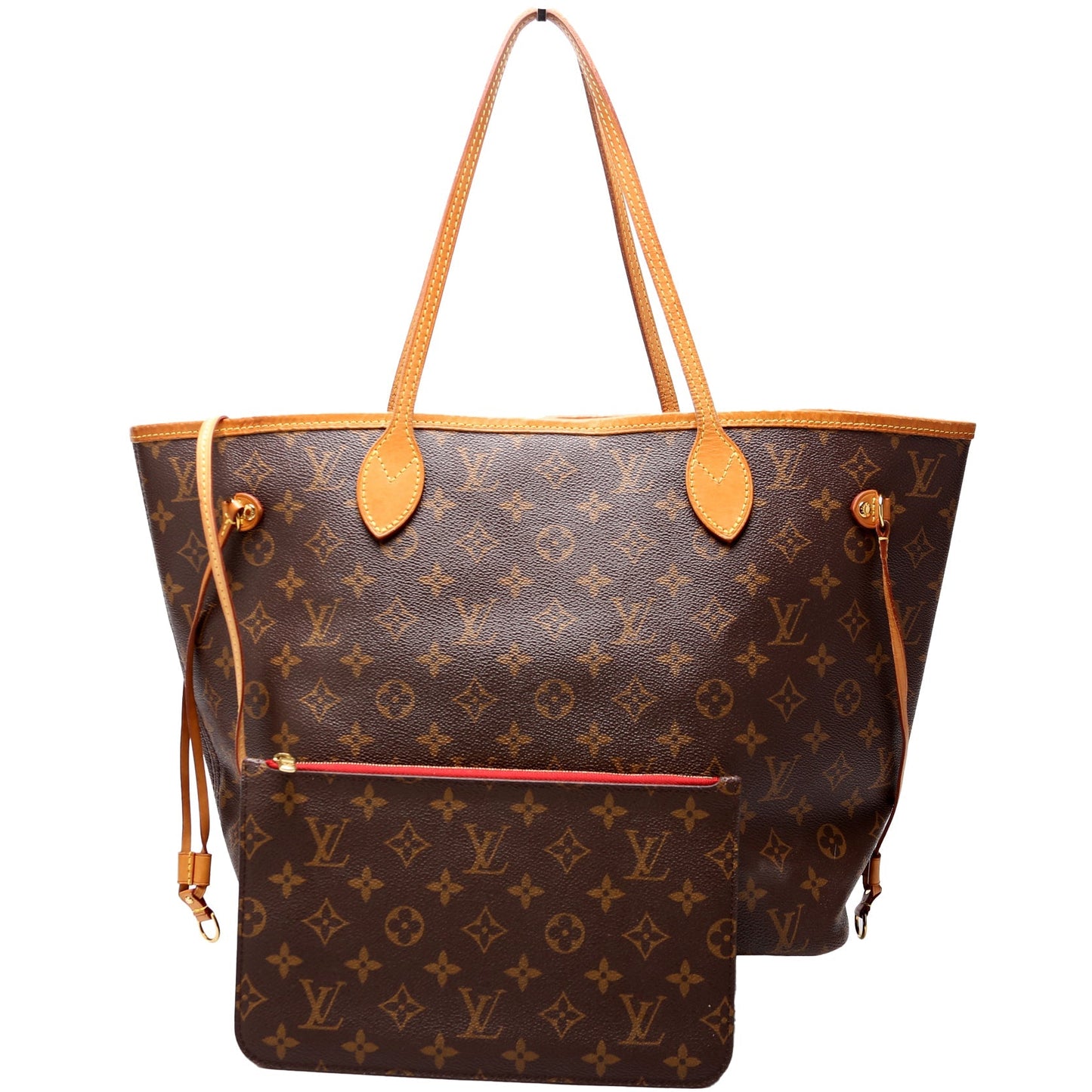 Louis Vuitton Neverfull W MM Monogram Wallet Case Monogram 41