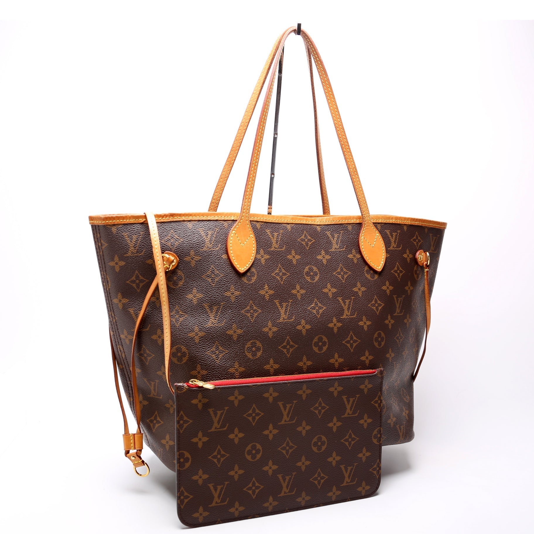Louis Vuitton Neverfull W MM Monogram Wallet Case Monogram 41