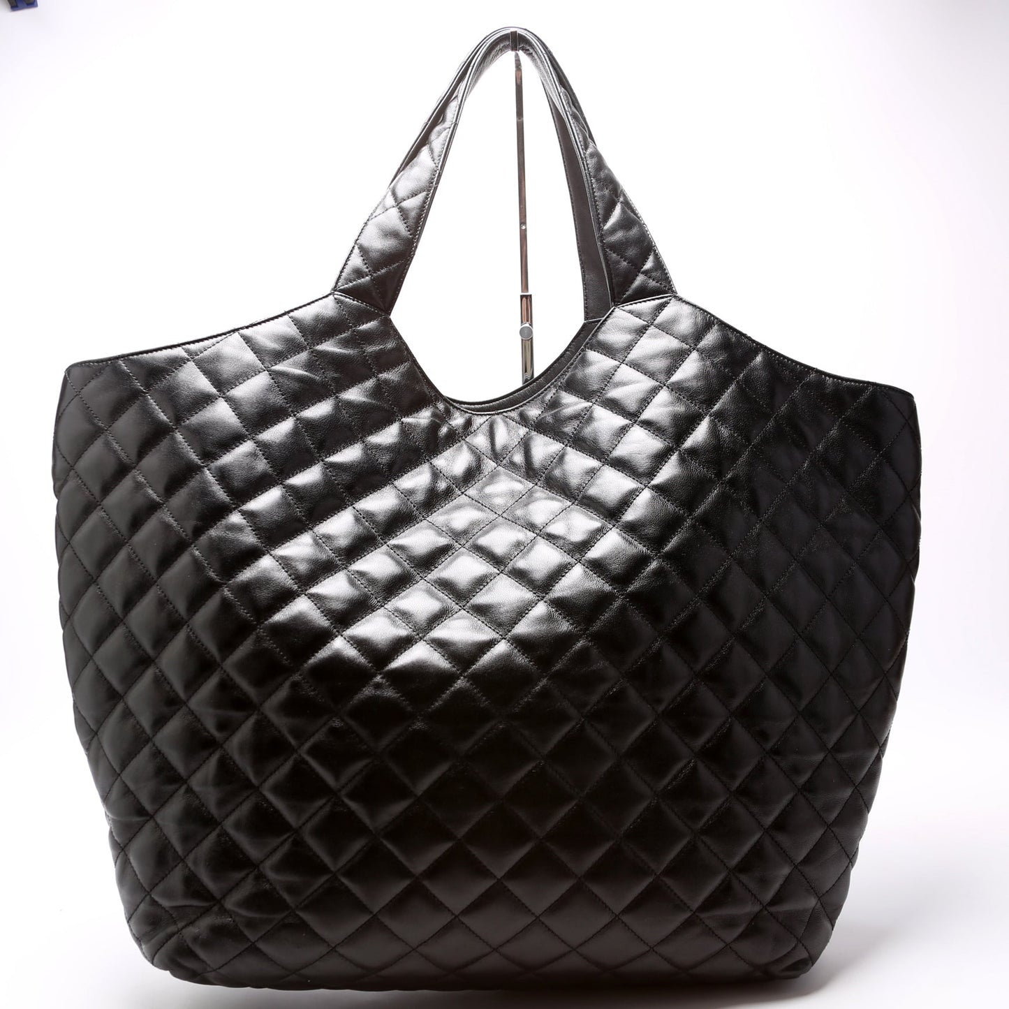 YSL Saint Laurent Icare Shopping Bag Black Maxi Tote Bag Icare Shopping Black