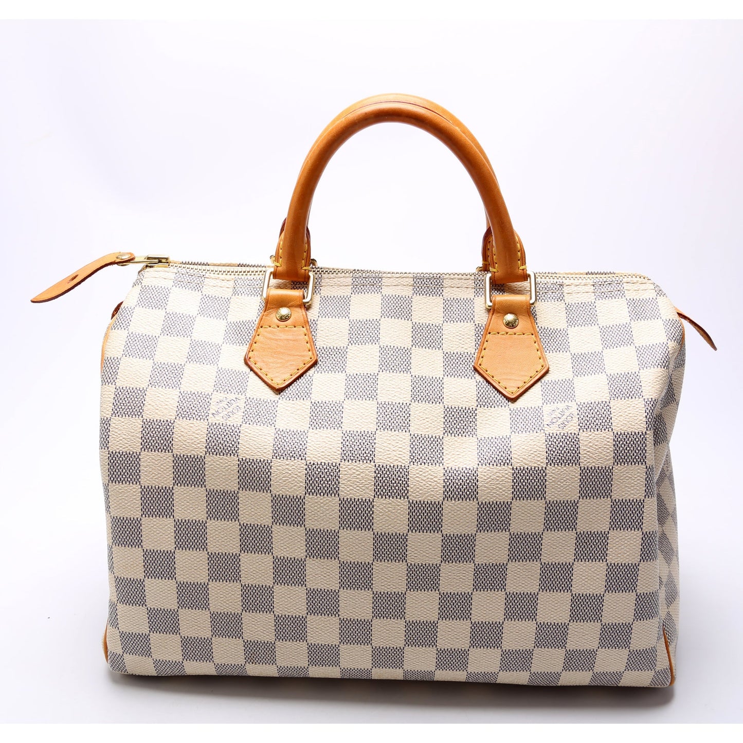 Louis Vuitton Speedy 30 Azur Damier Handbag Azur 29