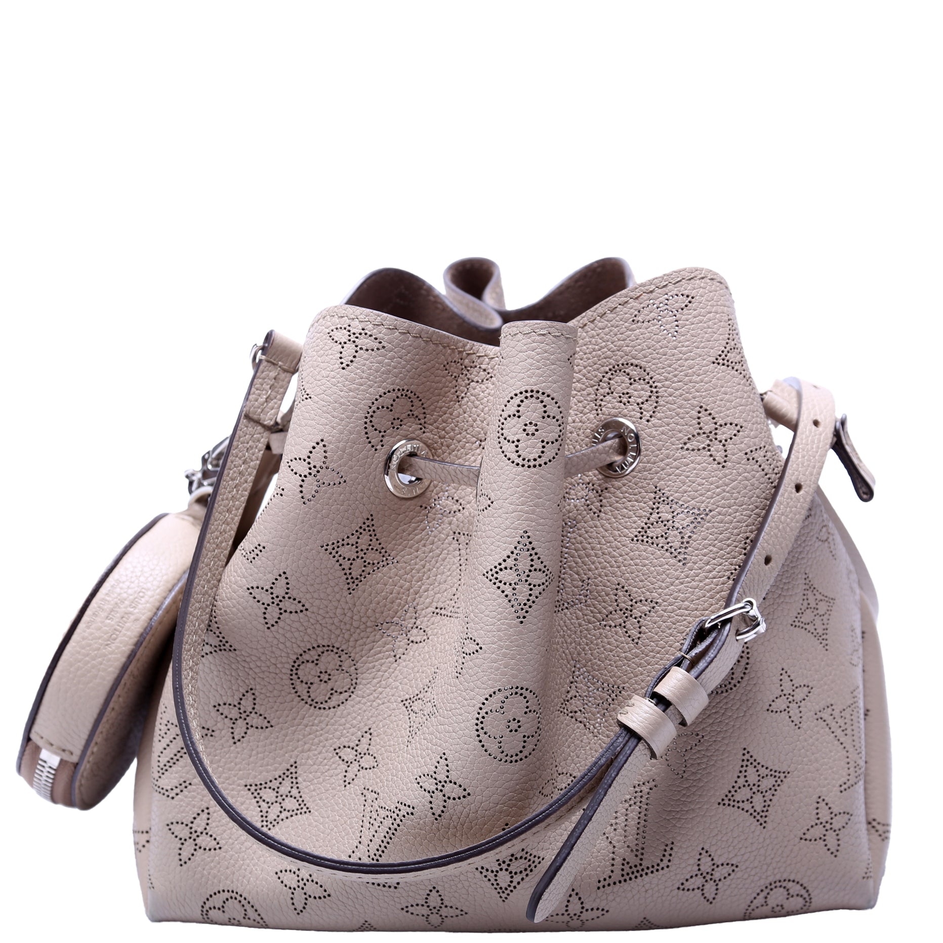 Louis Vuitton Bella Mahina Taupe Handbag