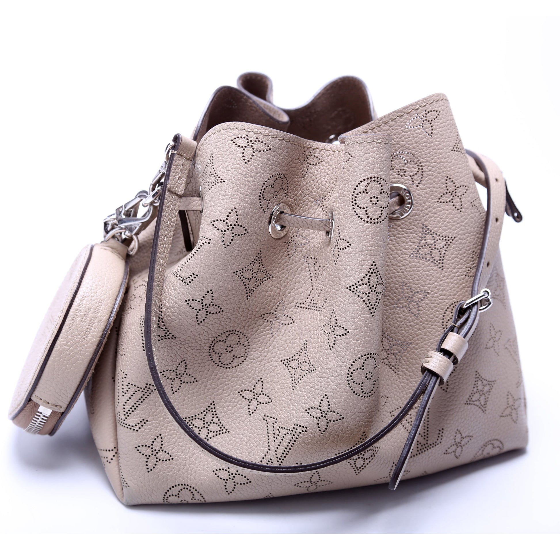 Louis Vuitton Bella Mahina Taupe Handbag