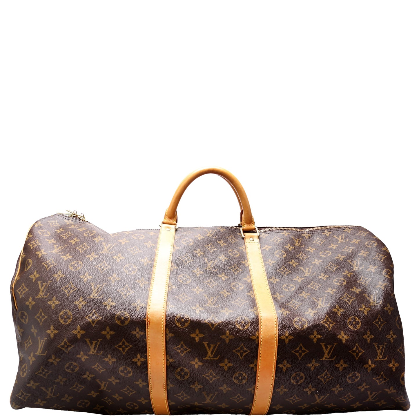 Louis Vuitton Keepall 60 Monogram Travel Bag Monogram 14