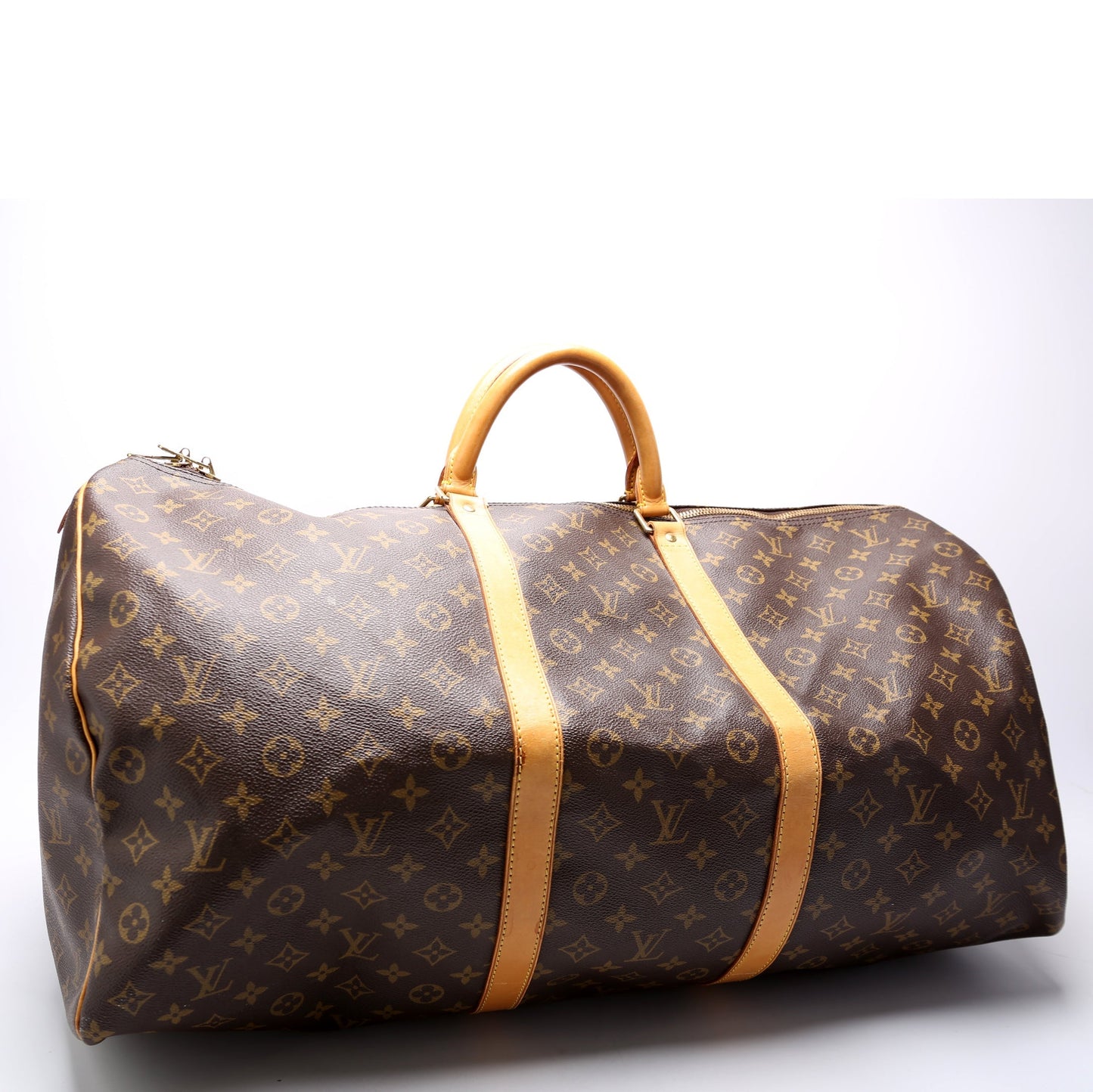 Louis Vuitton Keepall 60 Monogram Travel Bag Monogram 14