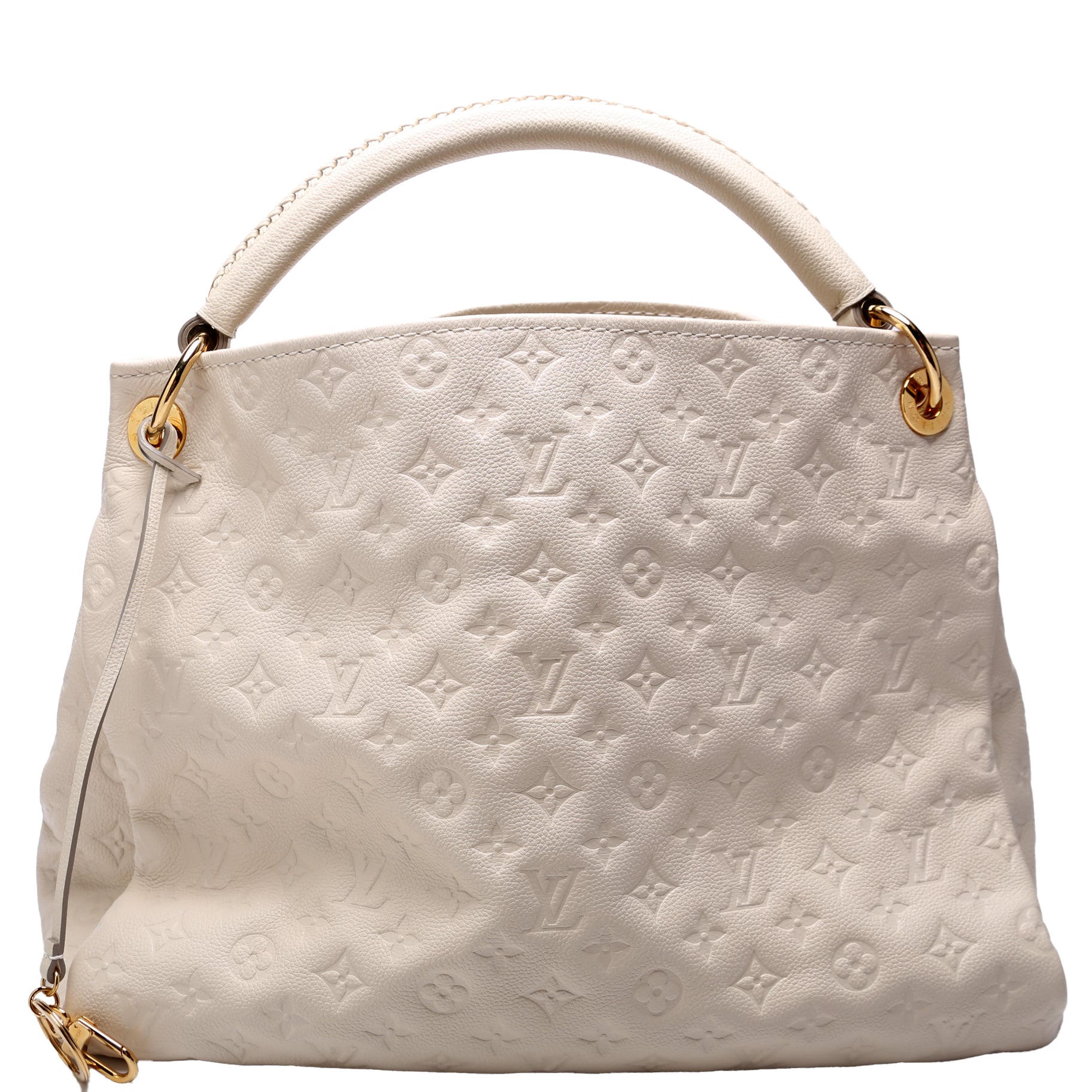 Louis Vuitton Artsy MM Empreinte White Handbag