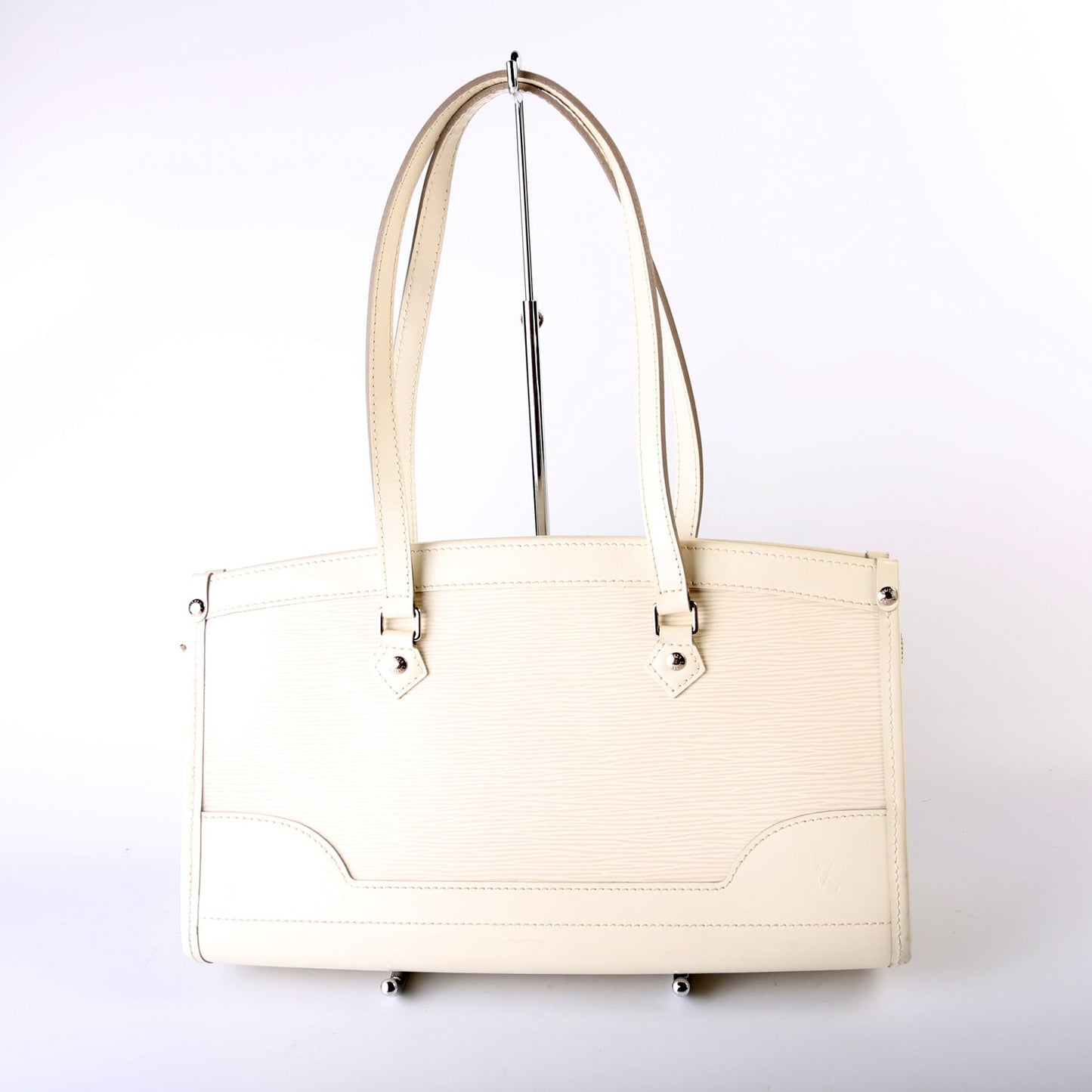 Louis Vuitton Madeline PM Epi White Handbag