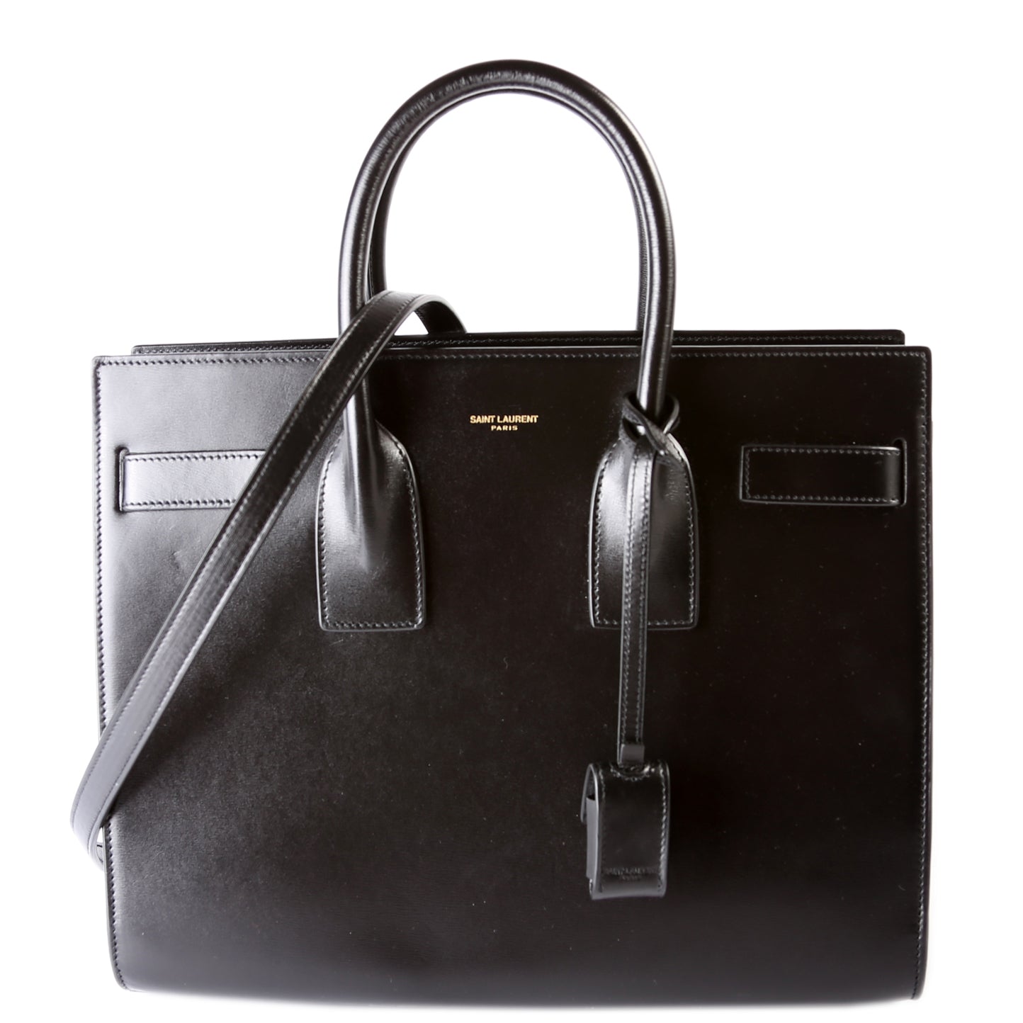 YSL Saint Laurent Sac De Jour Bag Black Small Travel Bag Jour Small 378301