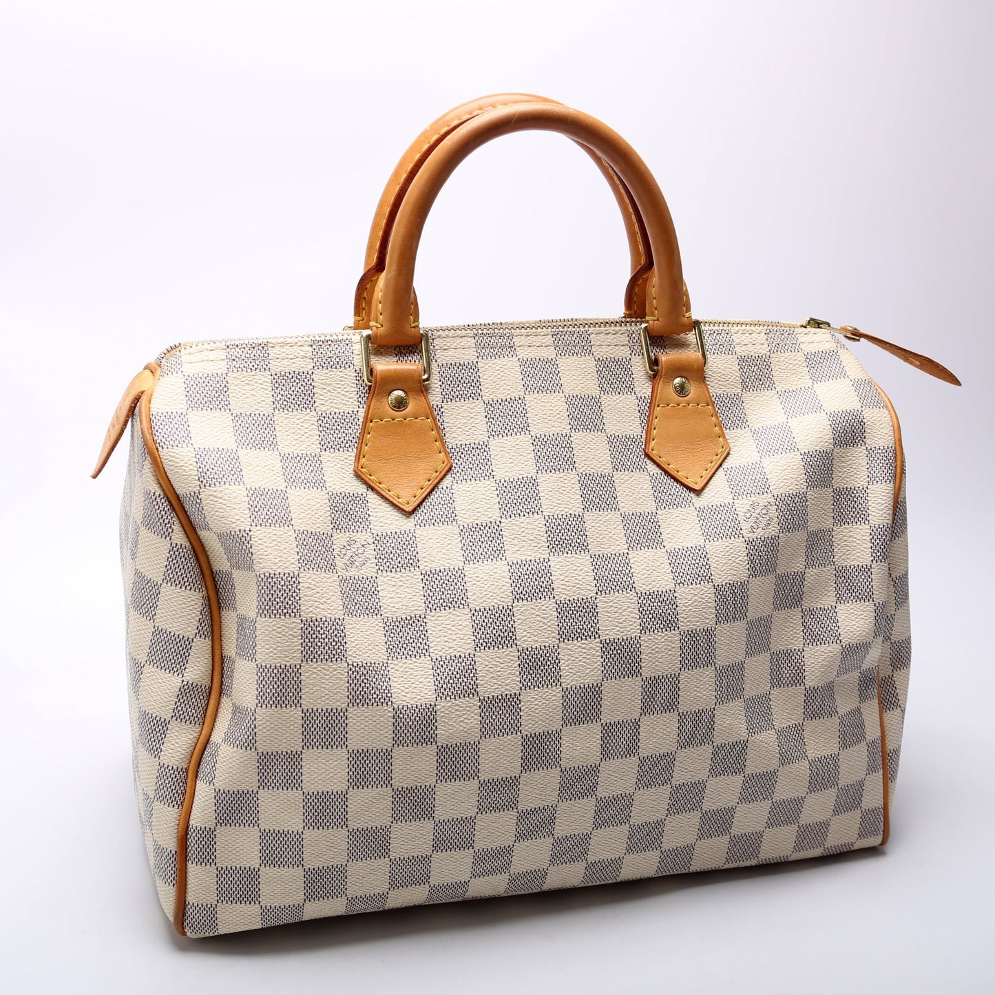 Louis Vuitton Speedy 30 Azur Damier Handbag Azur 45