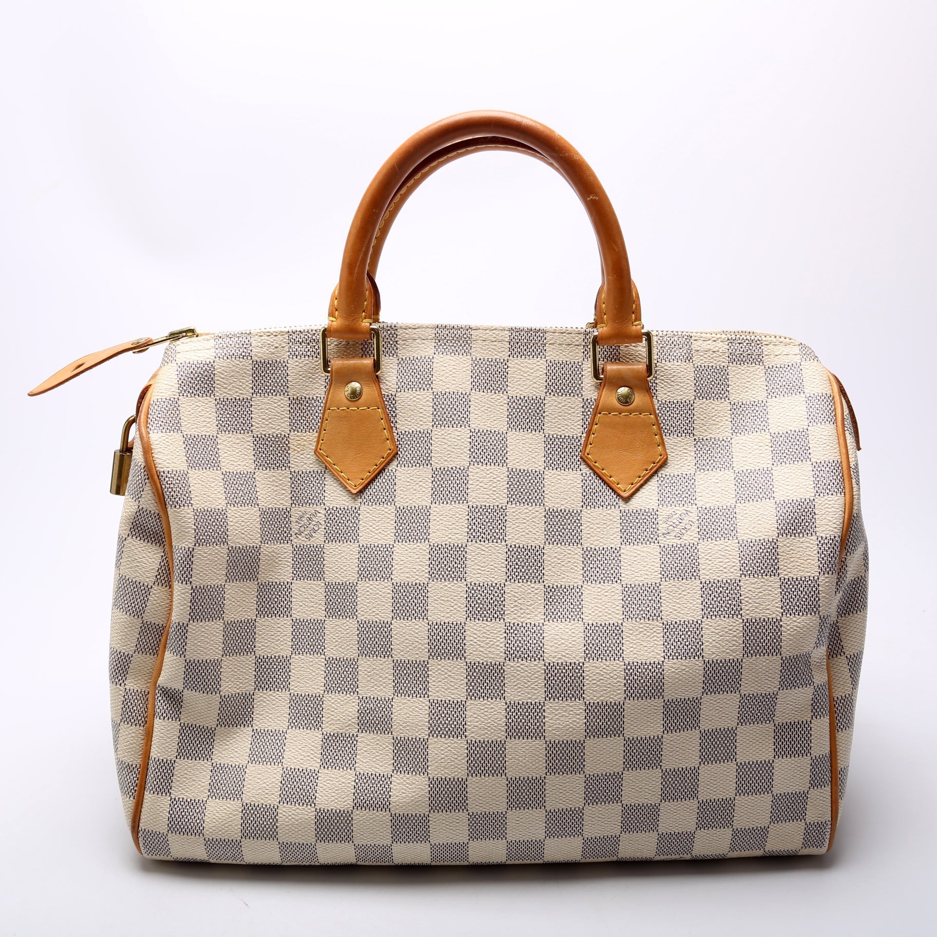Louis Vuitton Speedy 30 Azur Damier Handbag Azur 45