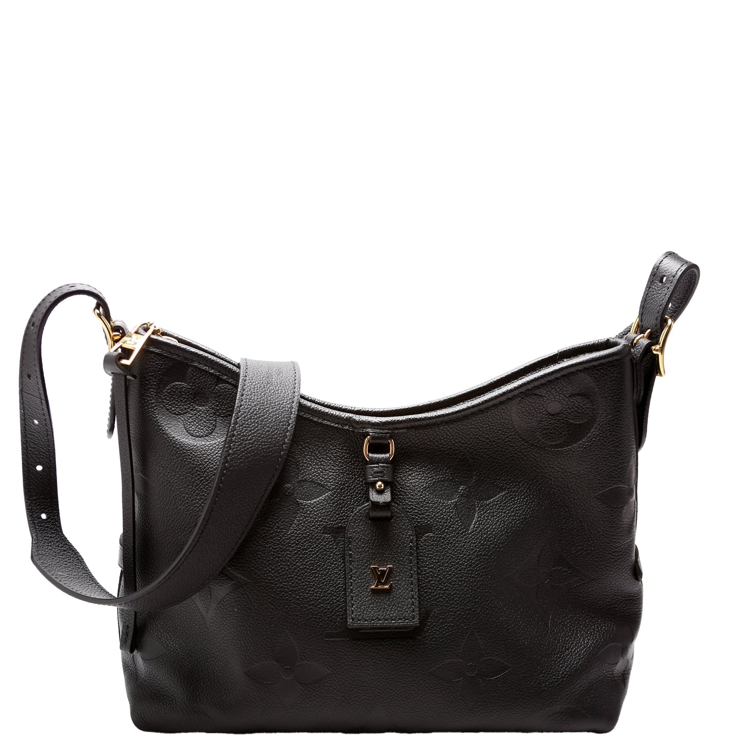 Louis Vuitton Carryall PM Zip Empreinte Black Handbag