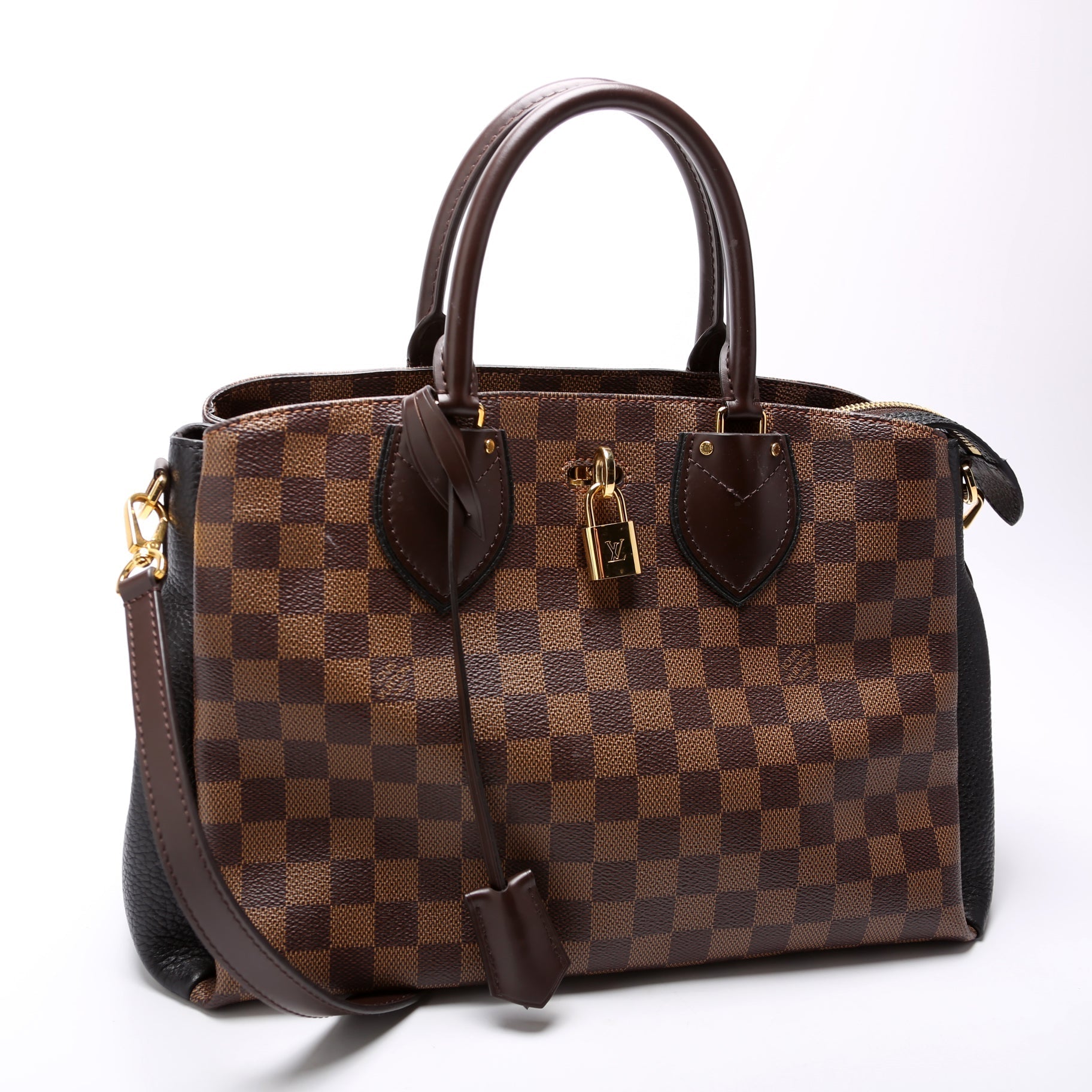 Louis Vuitton Normandy Ebene Damier Handbag Ebene 3