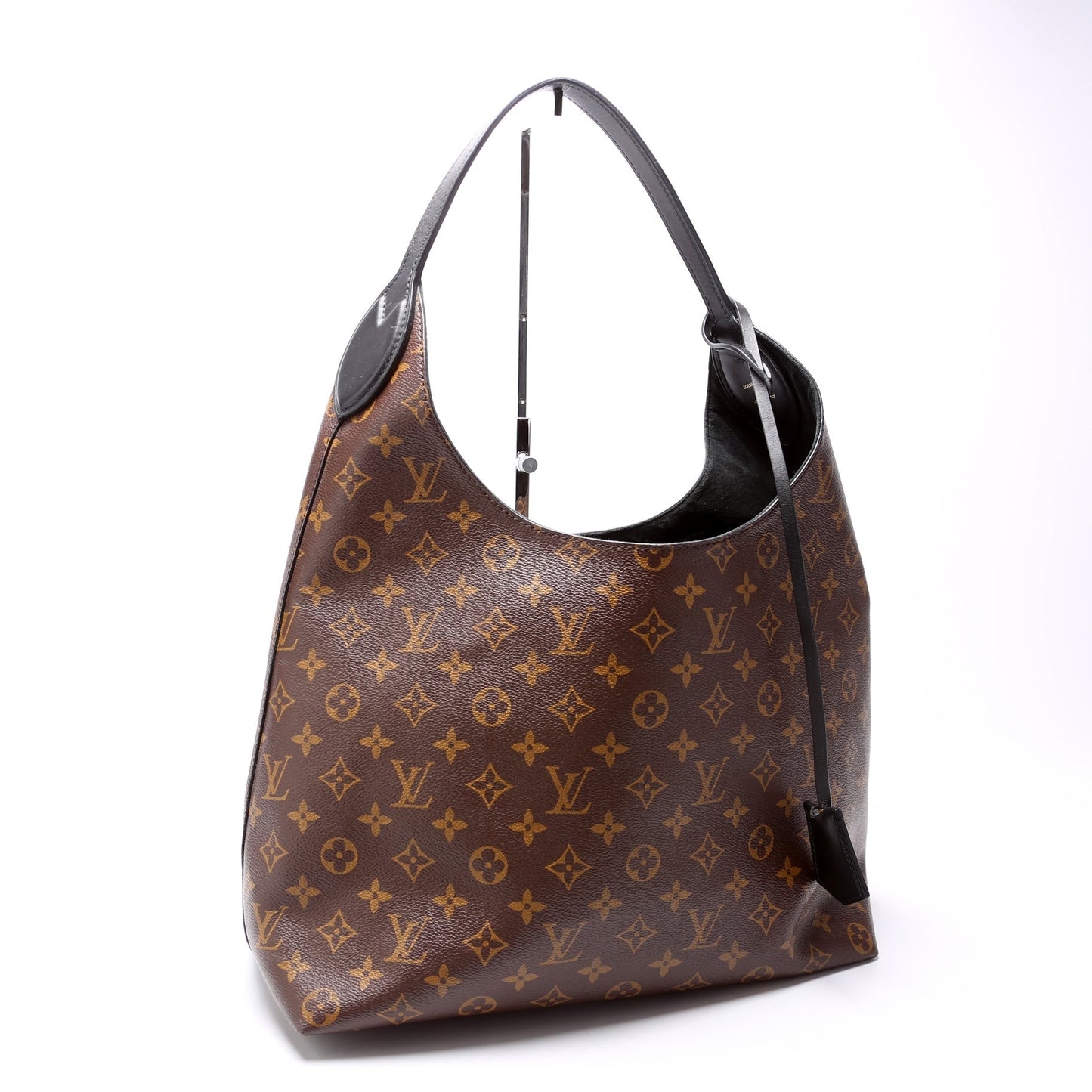 Louis Vuitton Flower Hobo Monogram Black Shoulder Bag
