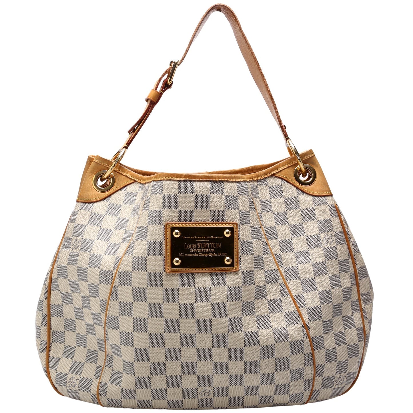 Louis Vuitton Galliera PM Azur Damier Handbag Azur 4