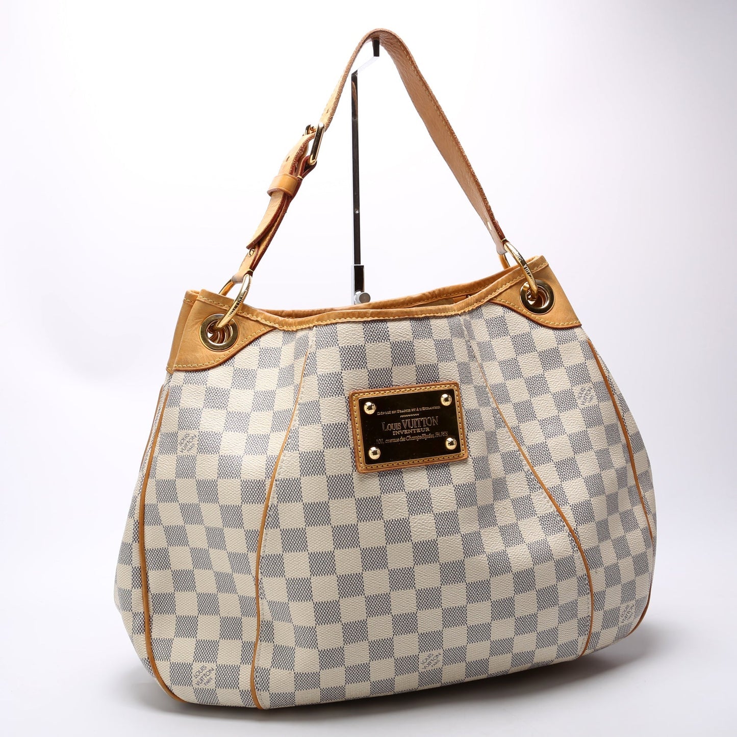 Louis Vuitton Galliera PM Azur Damier Handbag Azur 4