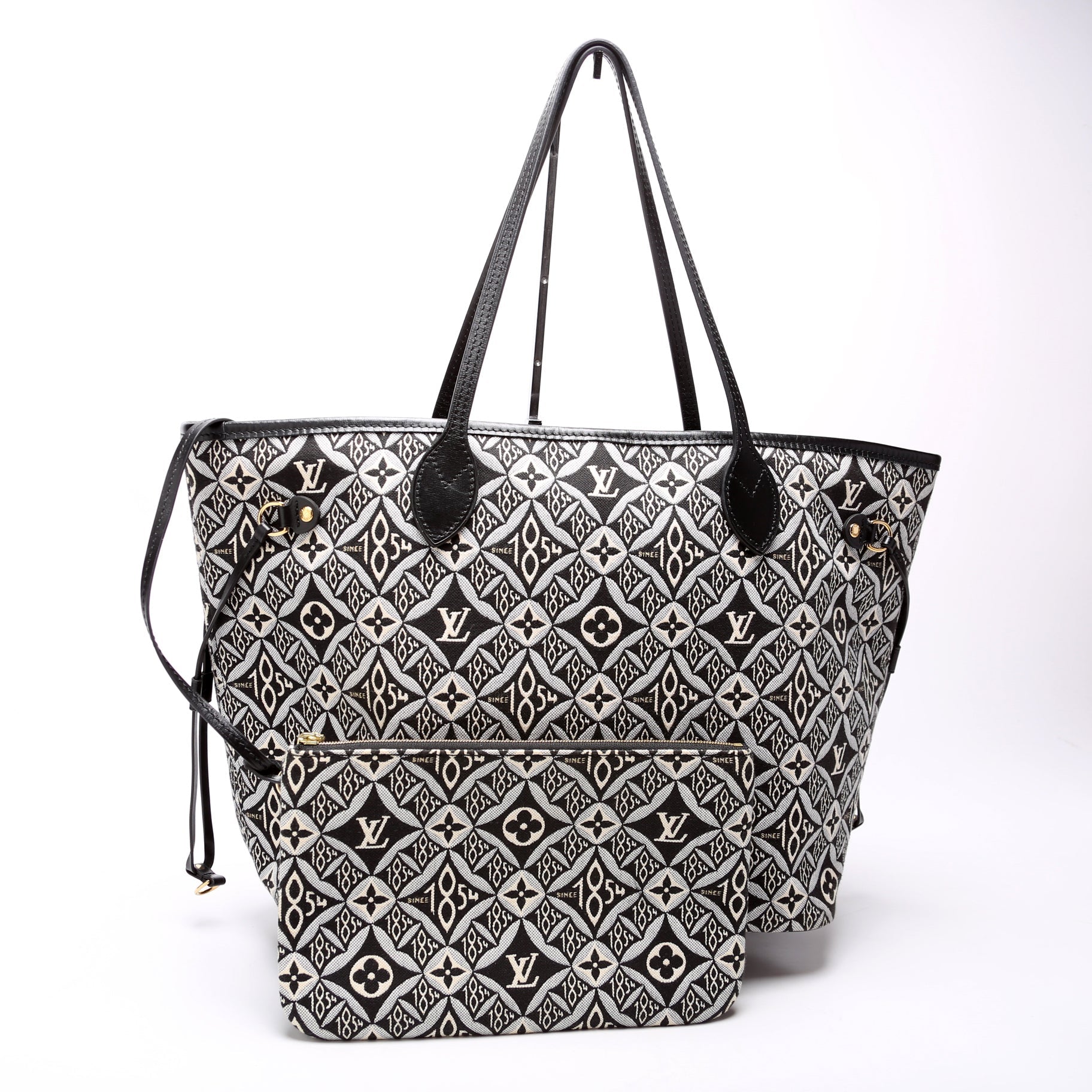 Louis Vuitton Neverfull MM Since Jacquard Wallet Case