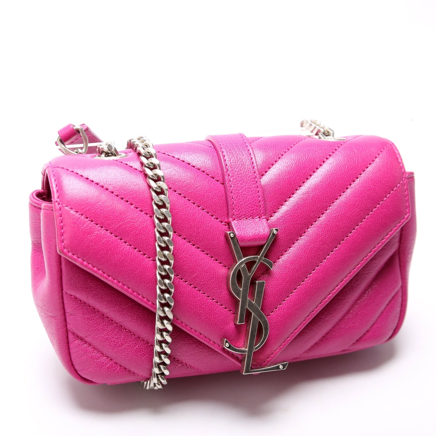YSL Saint Laurent Saint Laurent Classic Baby Bag Monogram Pink Travel Bag