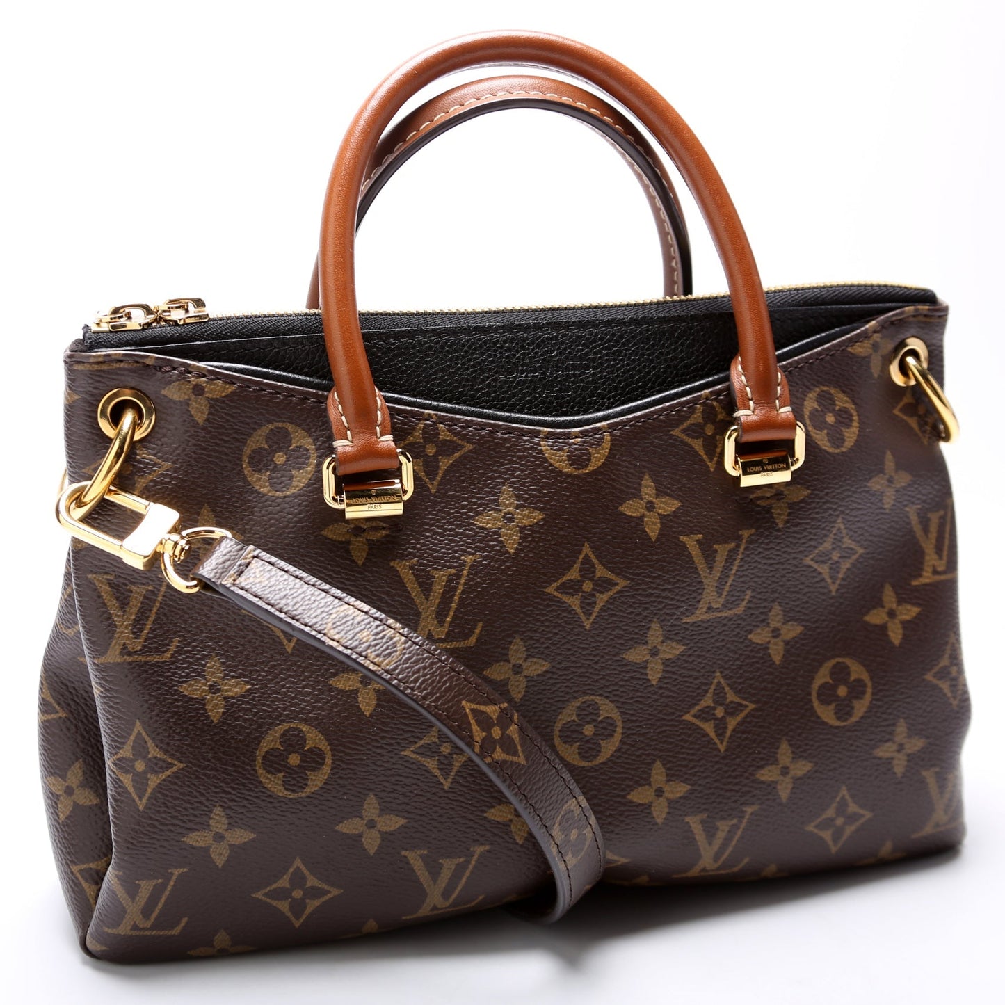 Louis Vuitton Pallas BB Monogram Black Handbag