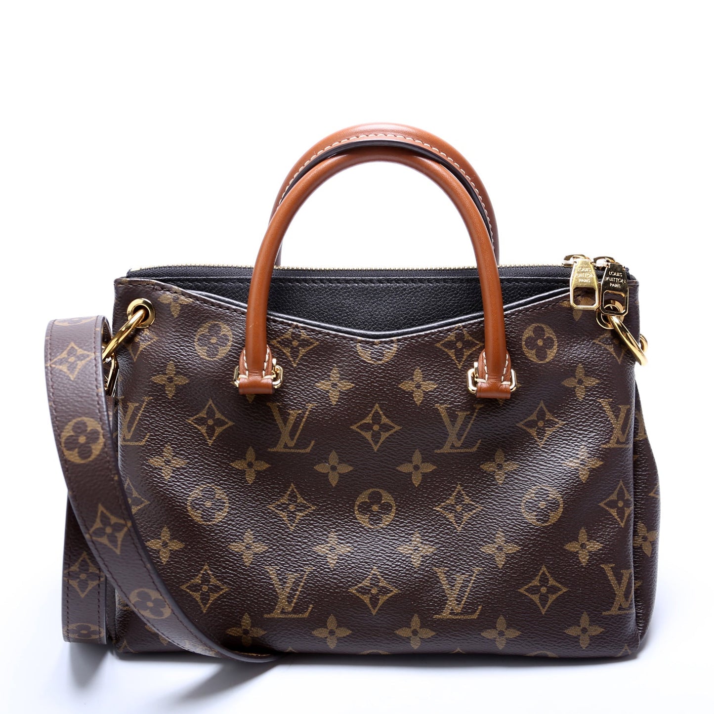 Louis Vuitton Pallas BB Monogram Black Handbag