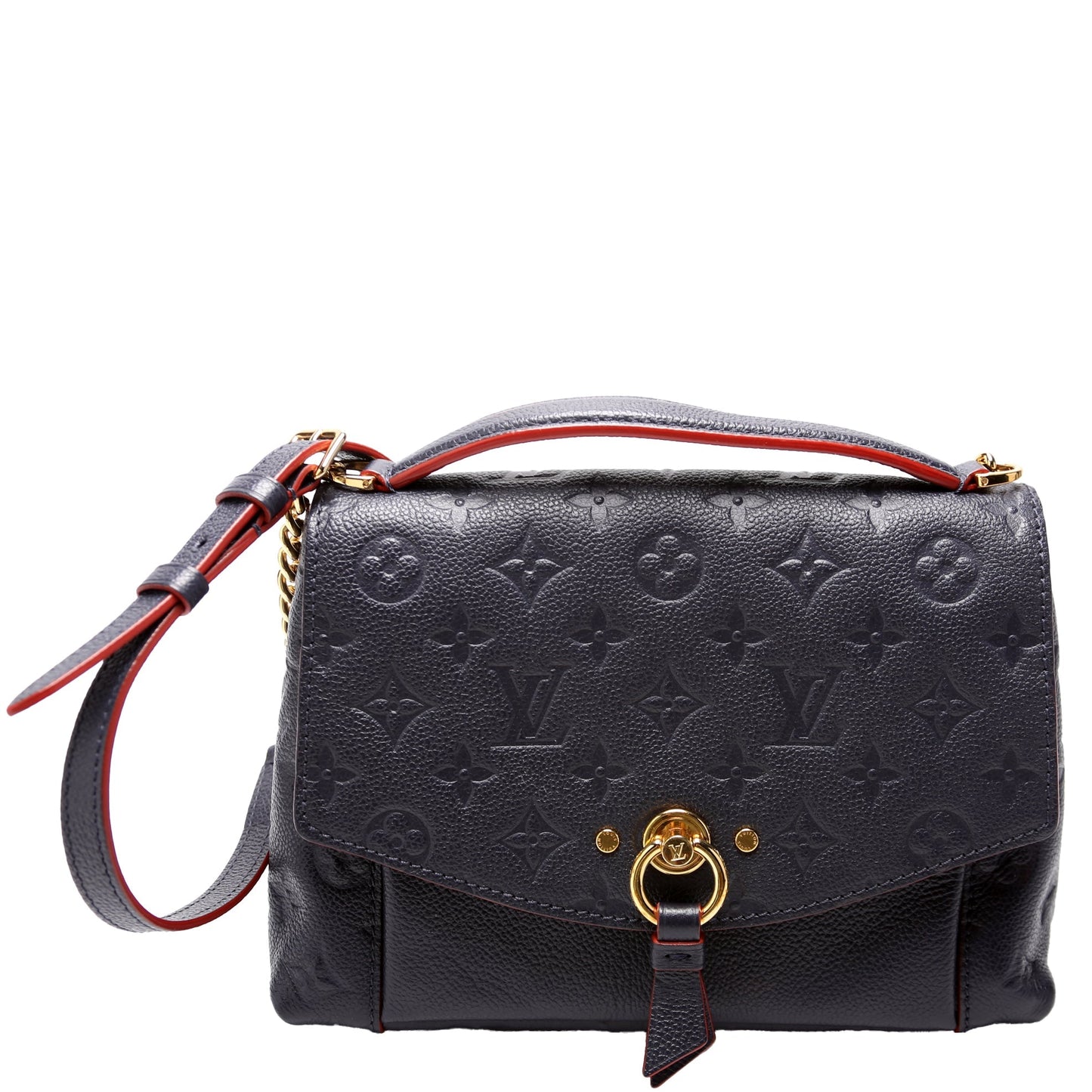 Louis Vuitton Blanche BB Navy Empreinte Handbag