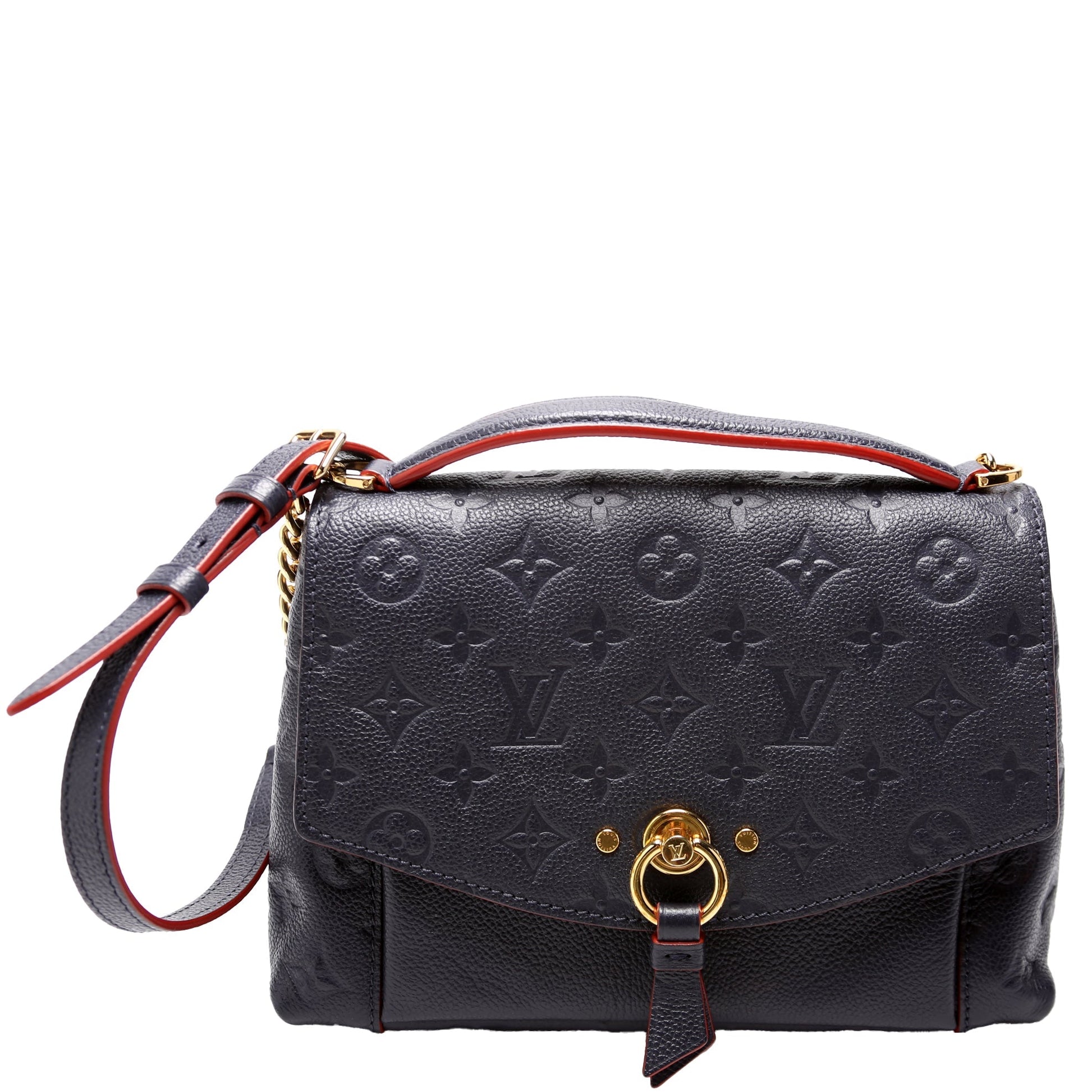 Louis Vuitton Blanche BB Navy Empreinte Handbag
