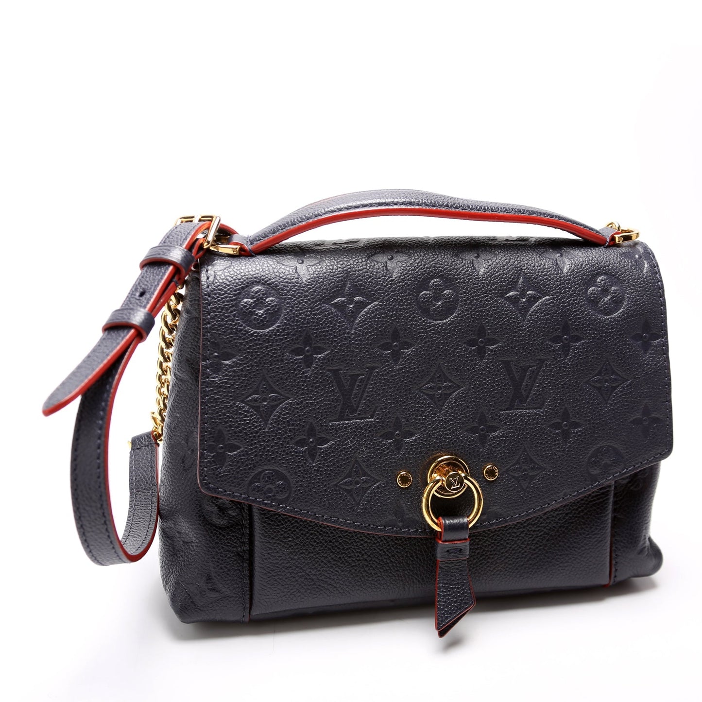 Louis Vuitton Blanche BB Navy Empreinte Handbag