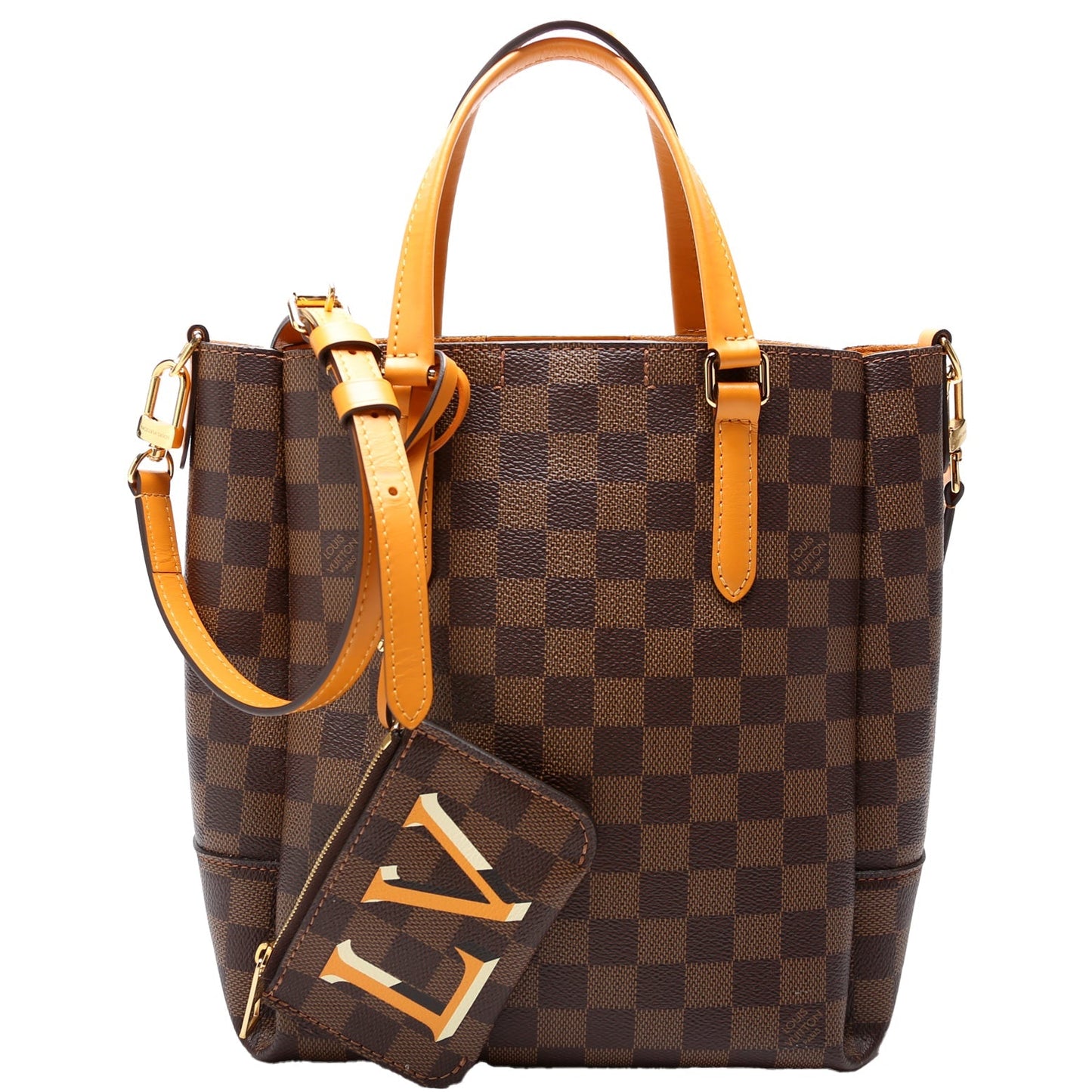 Louis Vuitton Belmont NM PM Ebene Damier Handbag Ebene 2