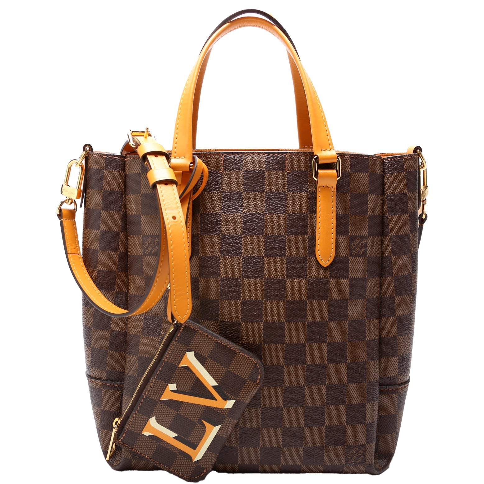 Louis Vuitton Belmont NM PM Ebene Damier Handbag Ebene 2