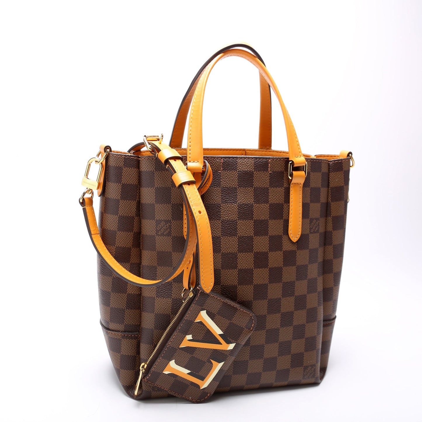 Louis Vuitton Belmont NM PM Ebene Damier Handbag Ebene 2