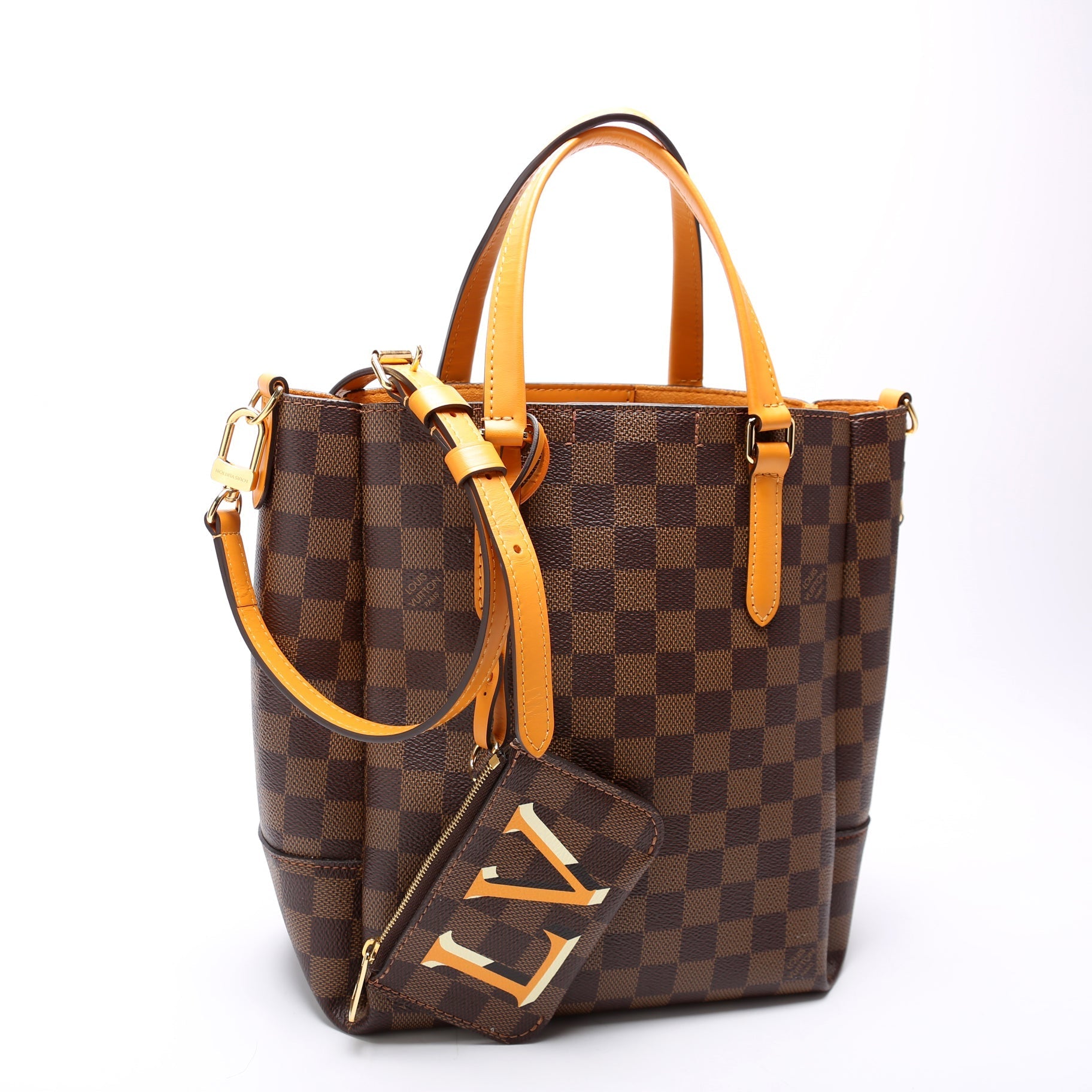 Louis Vuitton Belmont NM PM Ebene Damier Handbag Ebene 2