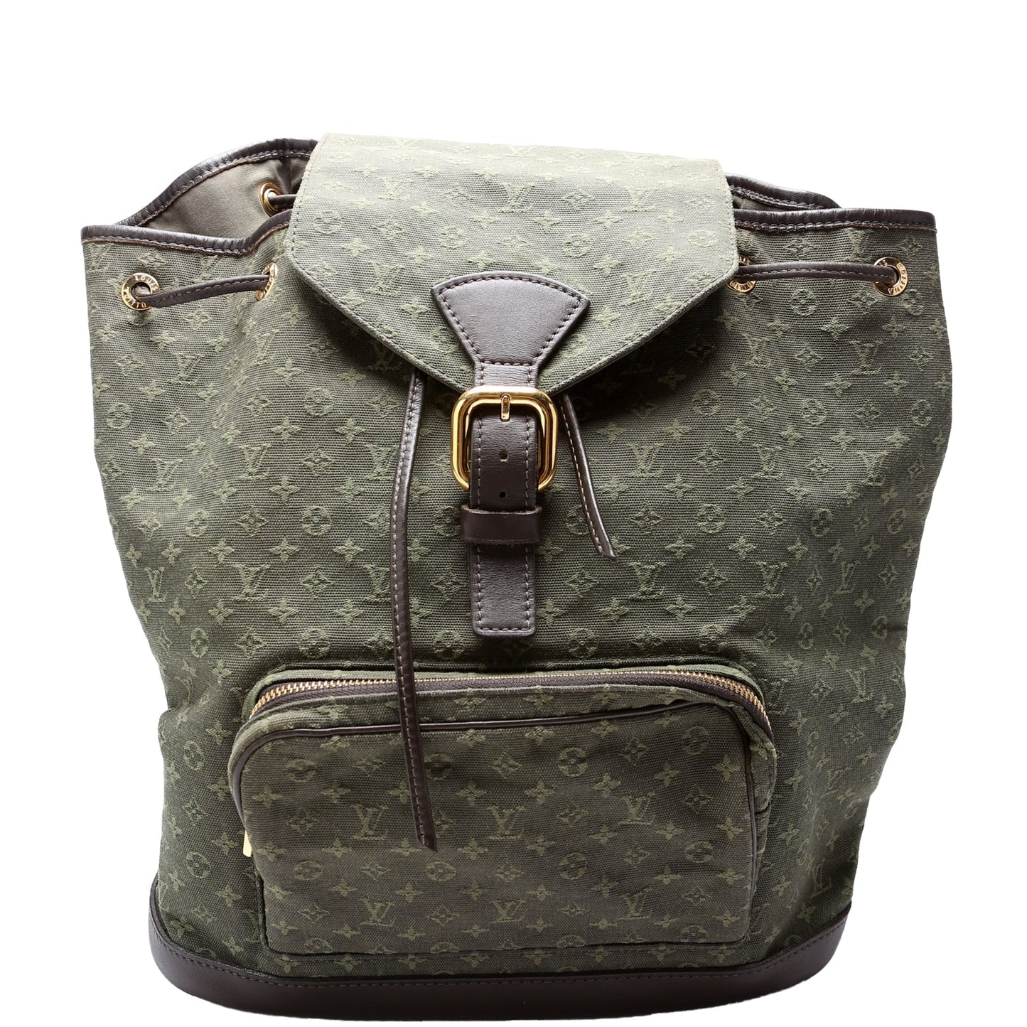 Louis Vuitton Montsouris GM Lin Green Mini Bag