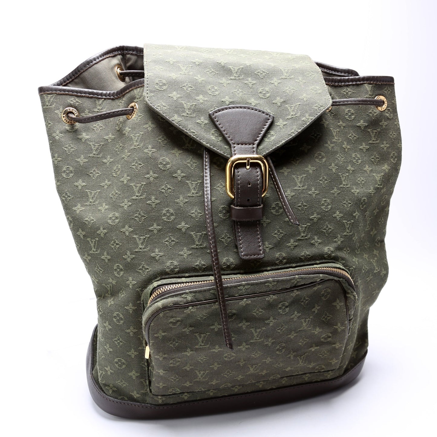 Louis Vuitton Montsouris GM Lin Green Mini Bag