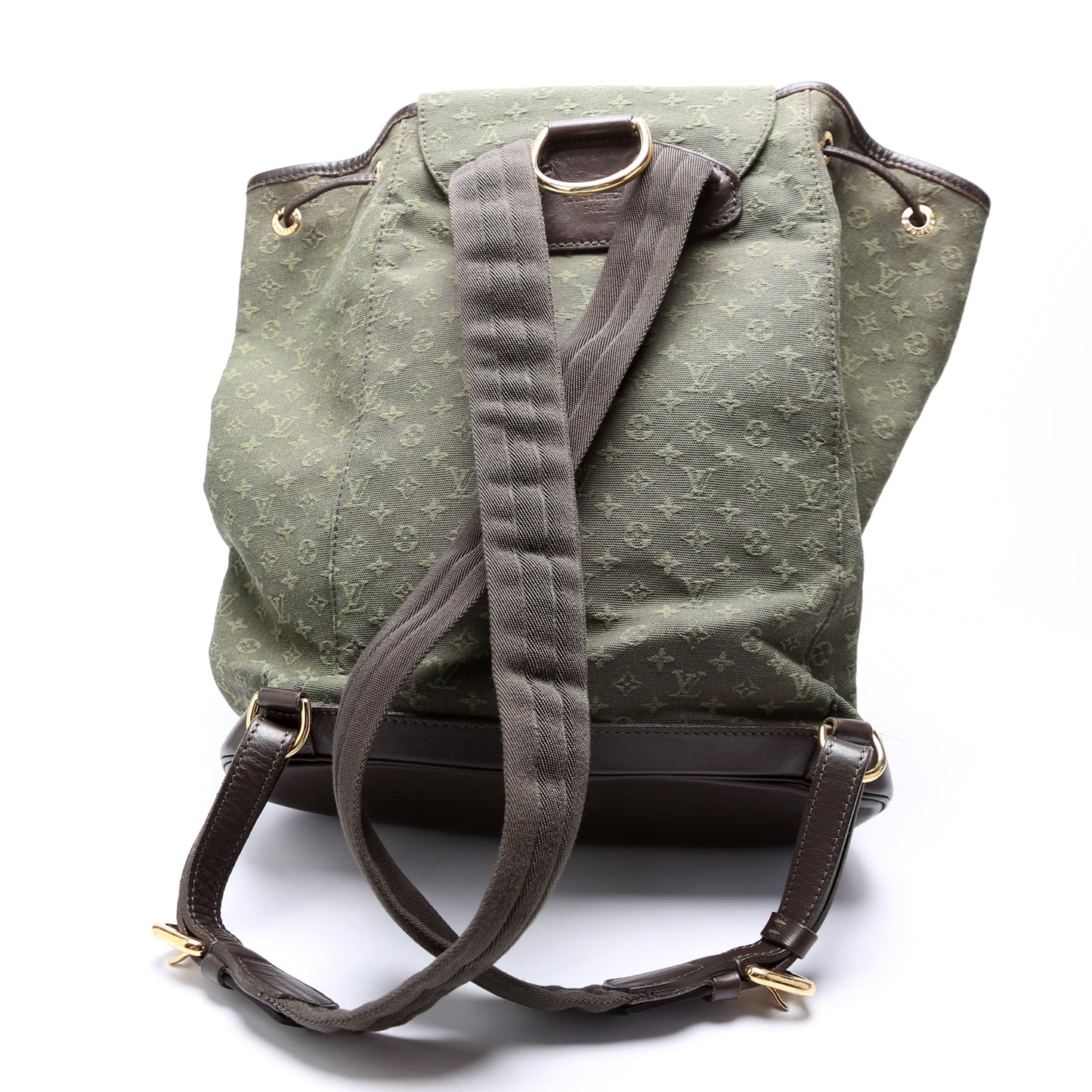 Louis Vuitton Montsouris GM Lin Green Mini Bag