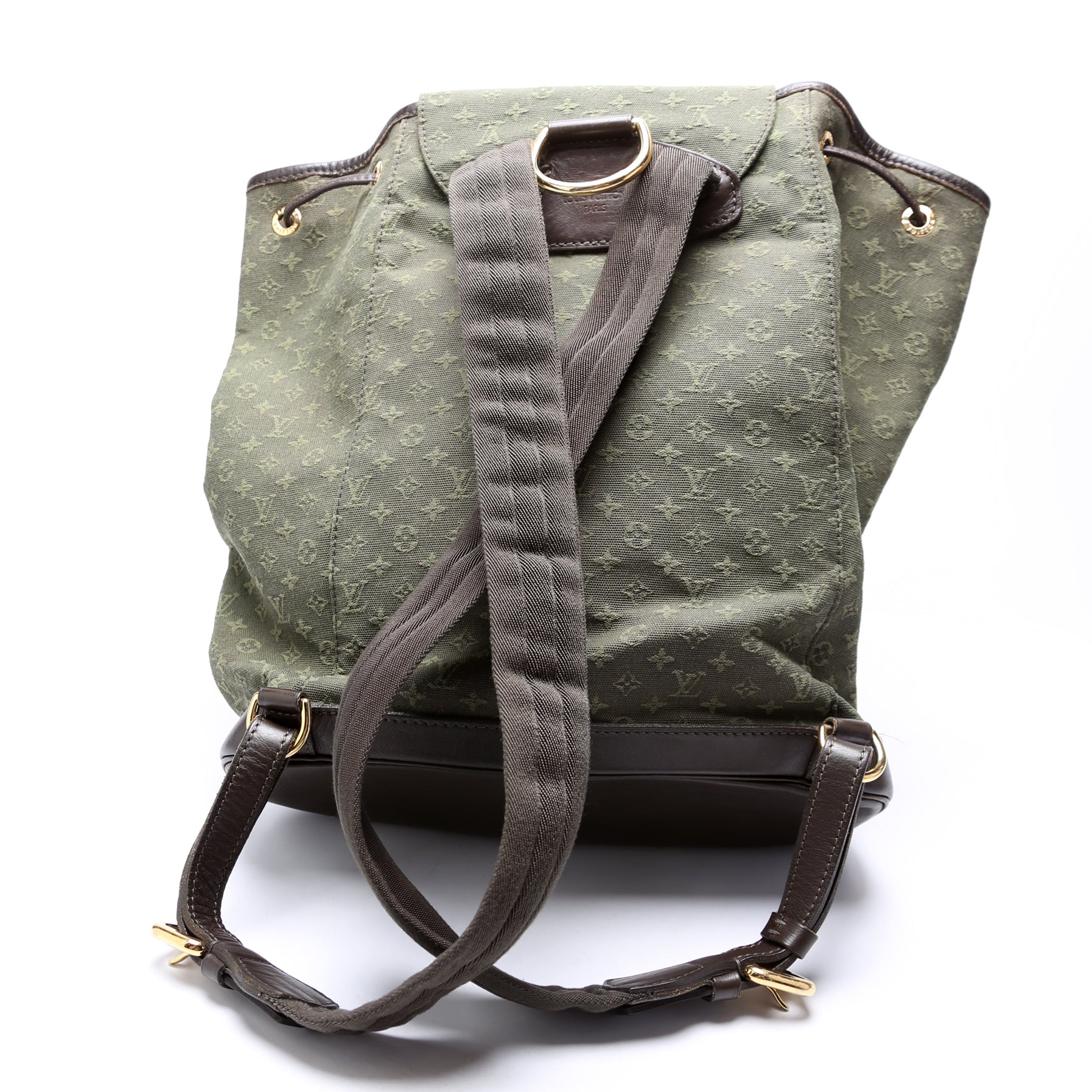 Louis Vuitton Montsouris GM Lin Green Mini Bag