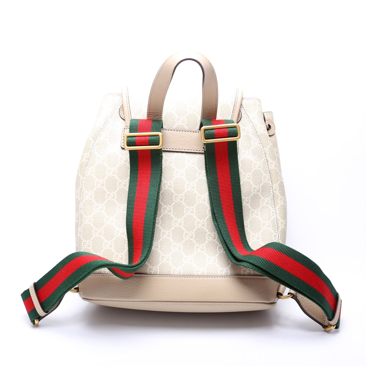 Gucci GG Supreme Buckle Backpack