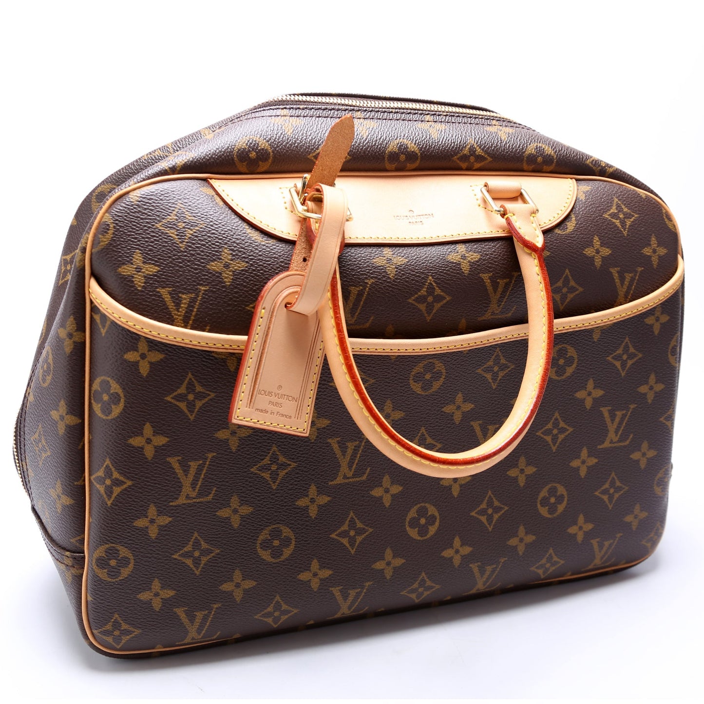 Louis Vuitton Deauville Monogram Handbag Monogram 35