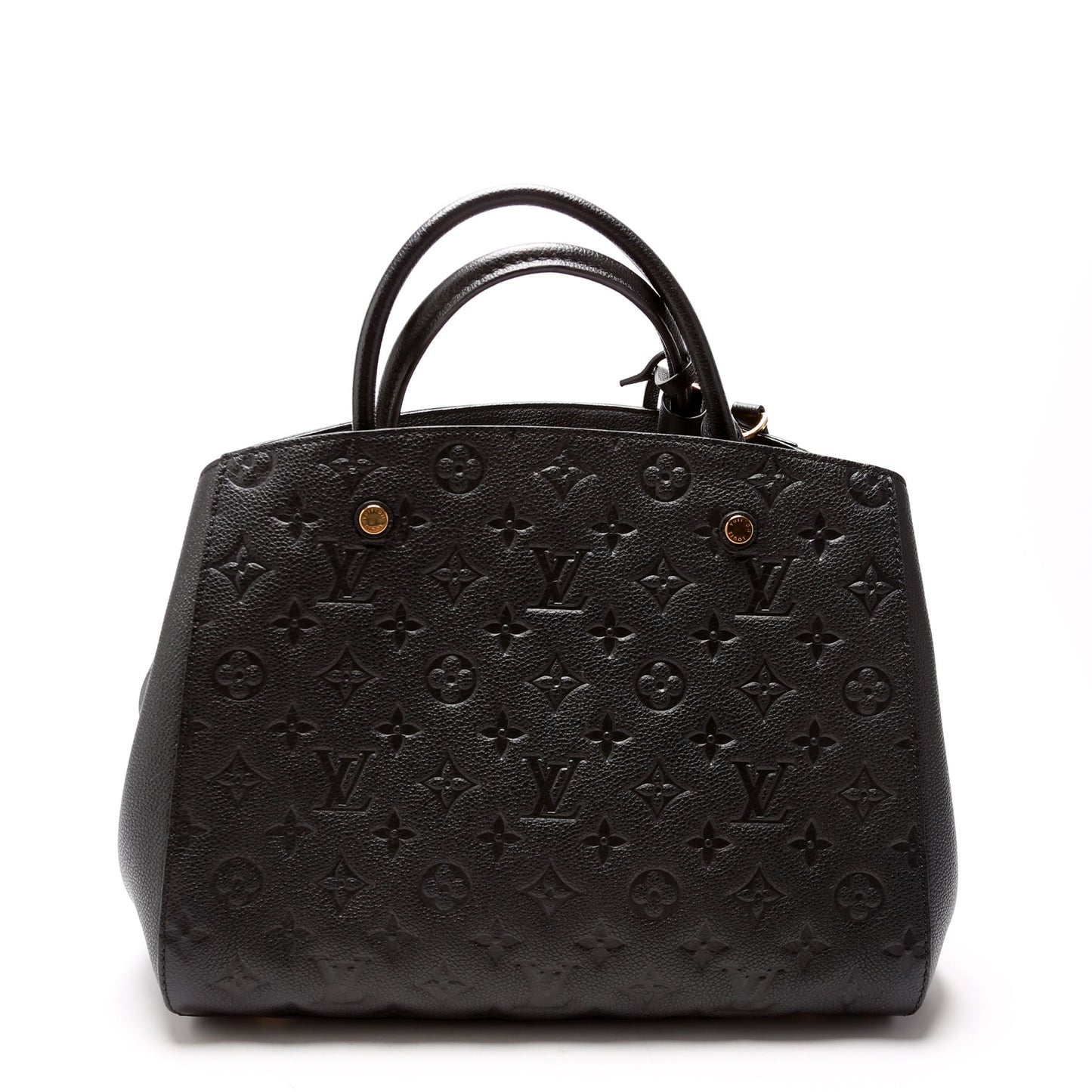 Louis Vuitton Montaigne MM Empreinte Black Handbag