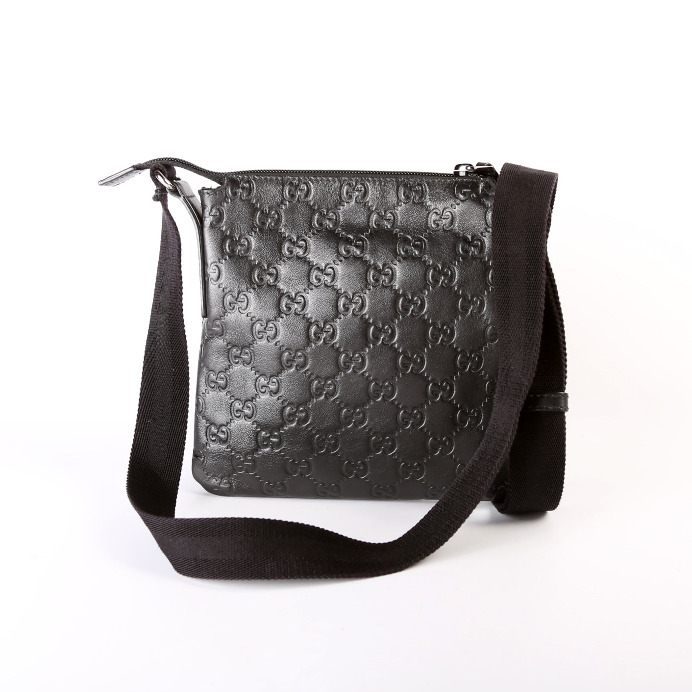 Gucci Messenger Black Mini Travel Bag