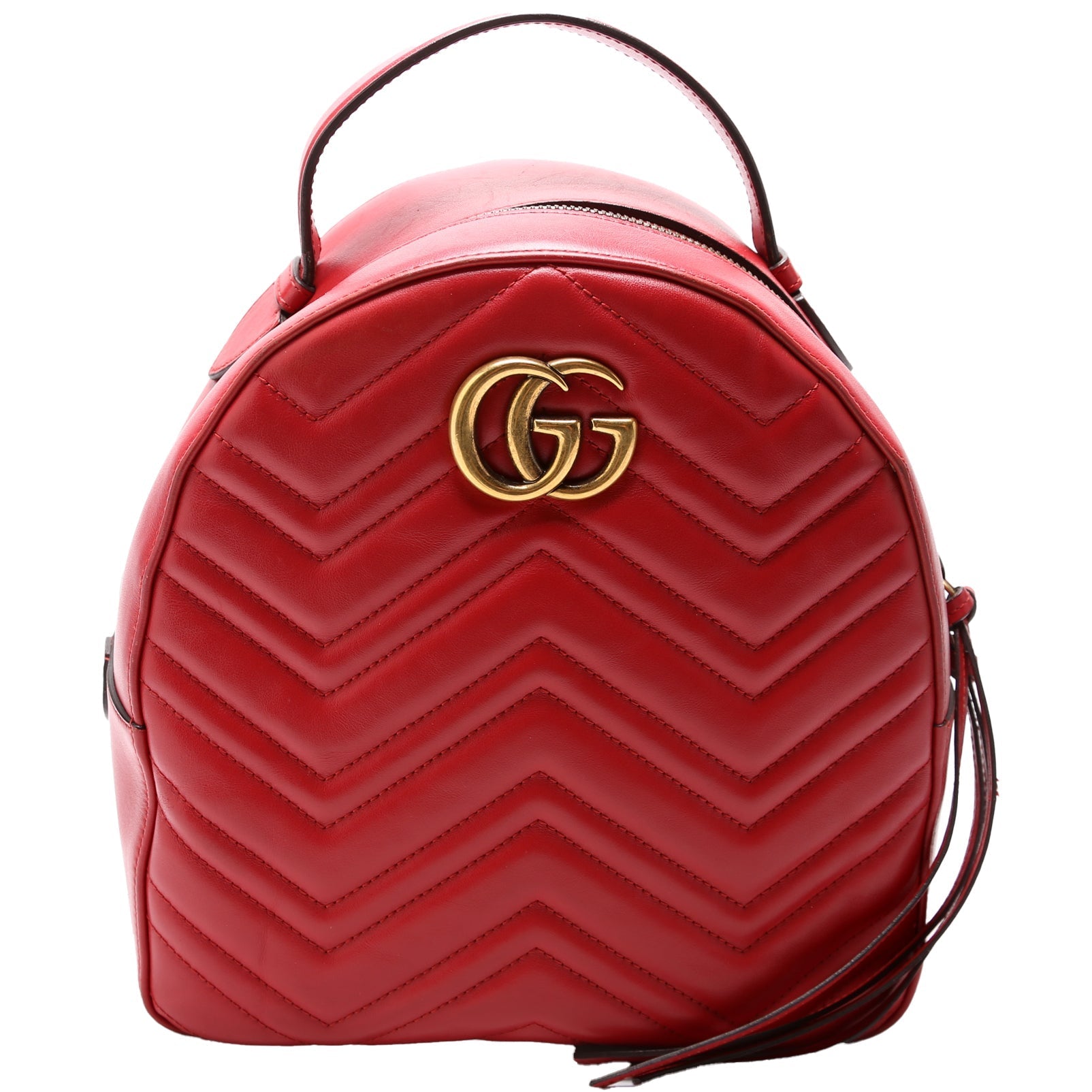 Gucci Marmont Backpack Red
