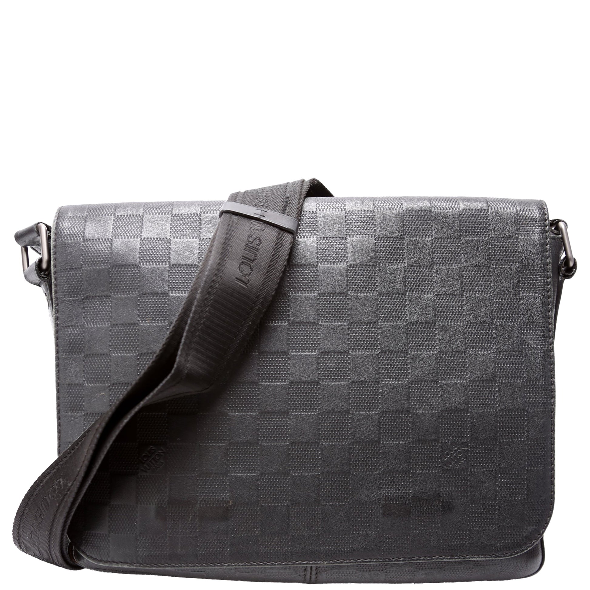 Louis Vuitton District PM Infini Black Handbag