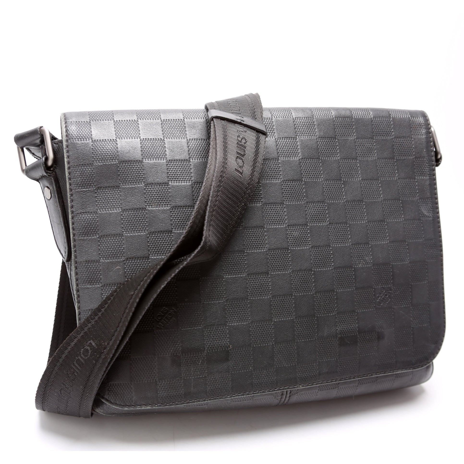 Louis Vuitton District PM Infini Black Handbag
